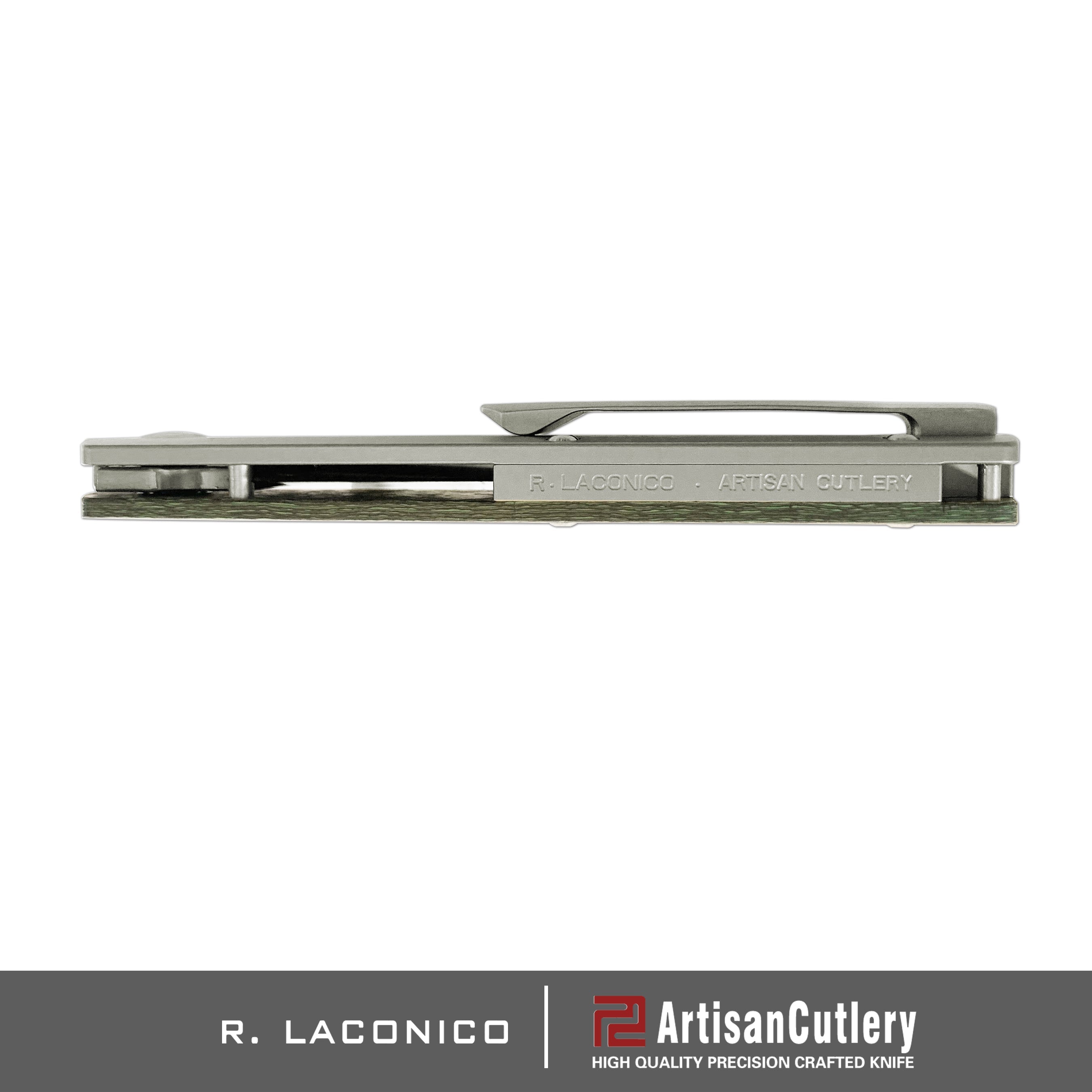 Artisan Cutlery Centauri 1839G blade detail