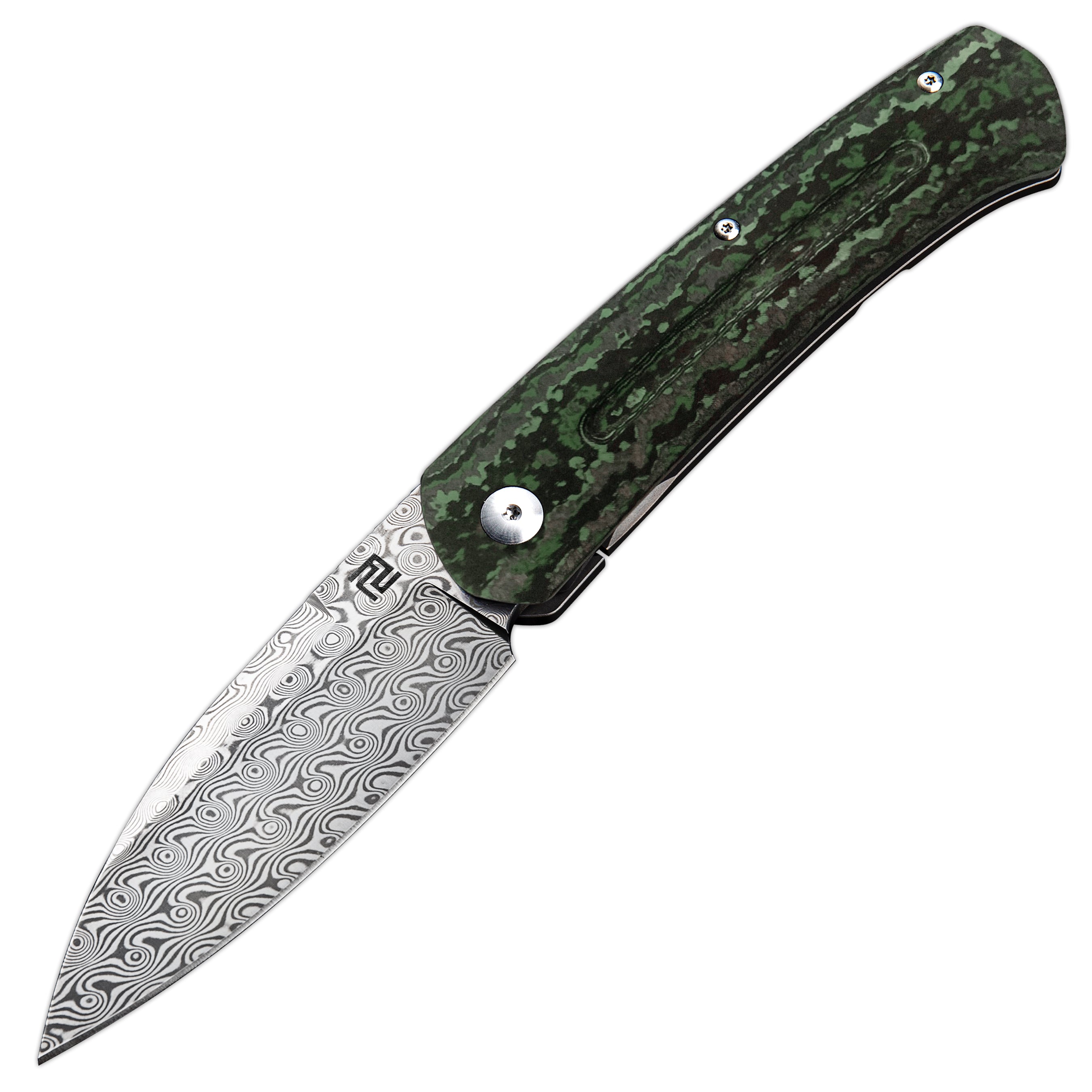 Artisan Cutlery Centauri 1839G handle detail