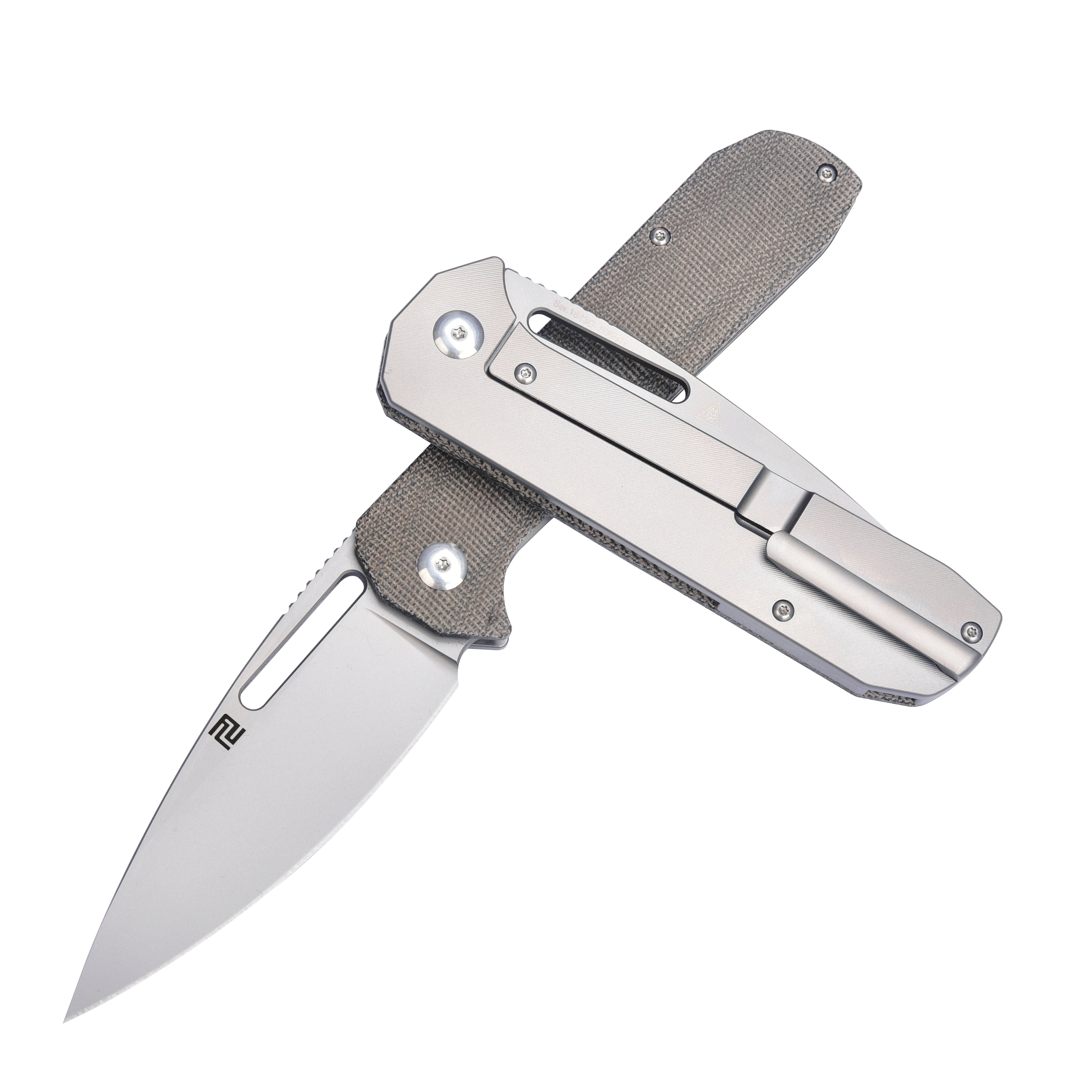 Artisan Cutlery Arion 1843G blade detail