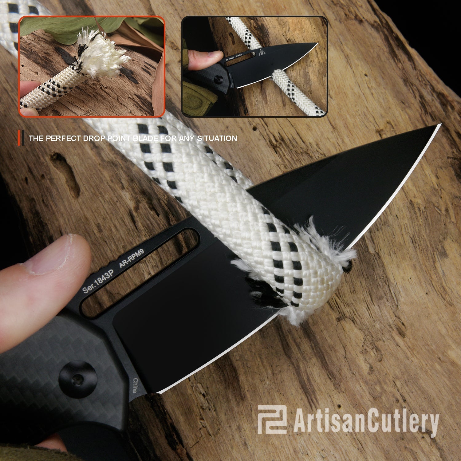 Artisan Cutlery Arion 1843P blade profile