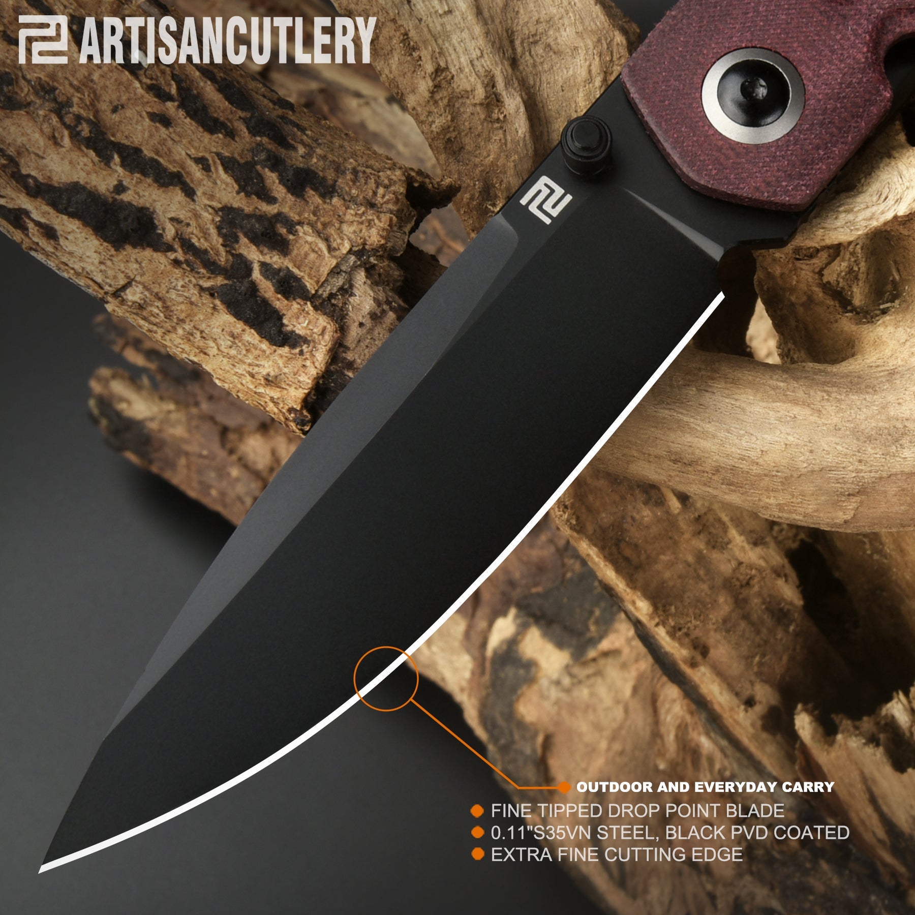 Artisan Cutlery Sirius 1849P blade profile