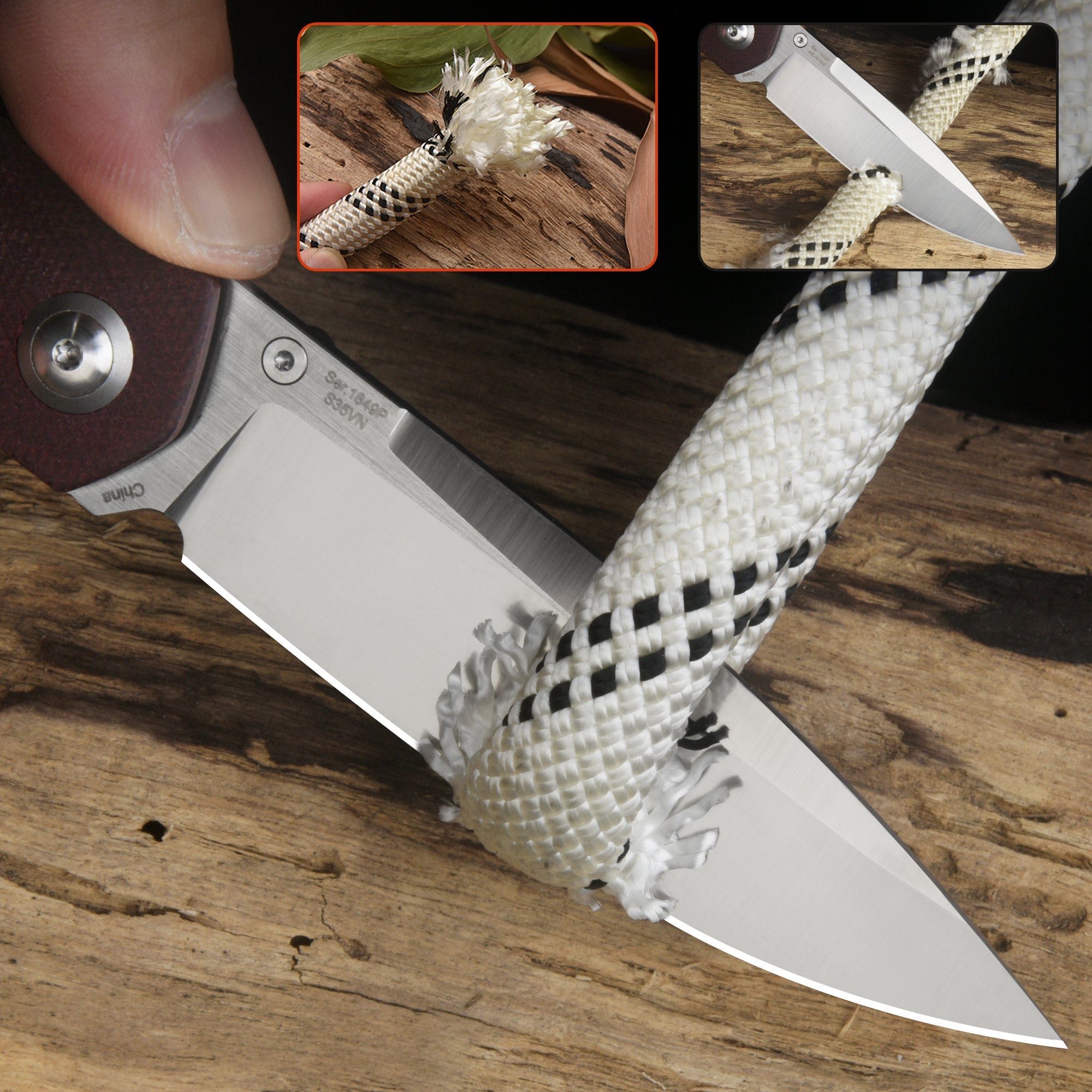 Artisan Cutlery Sirius 1849P folding knife side view