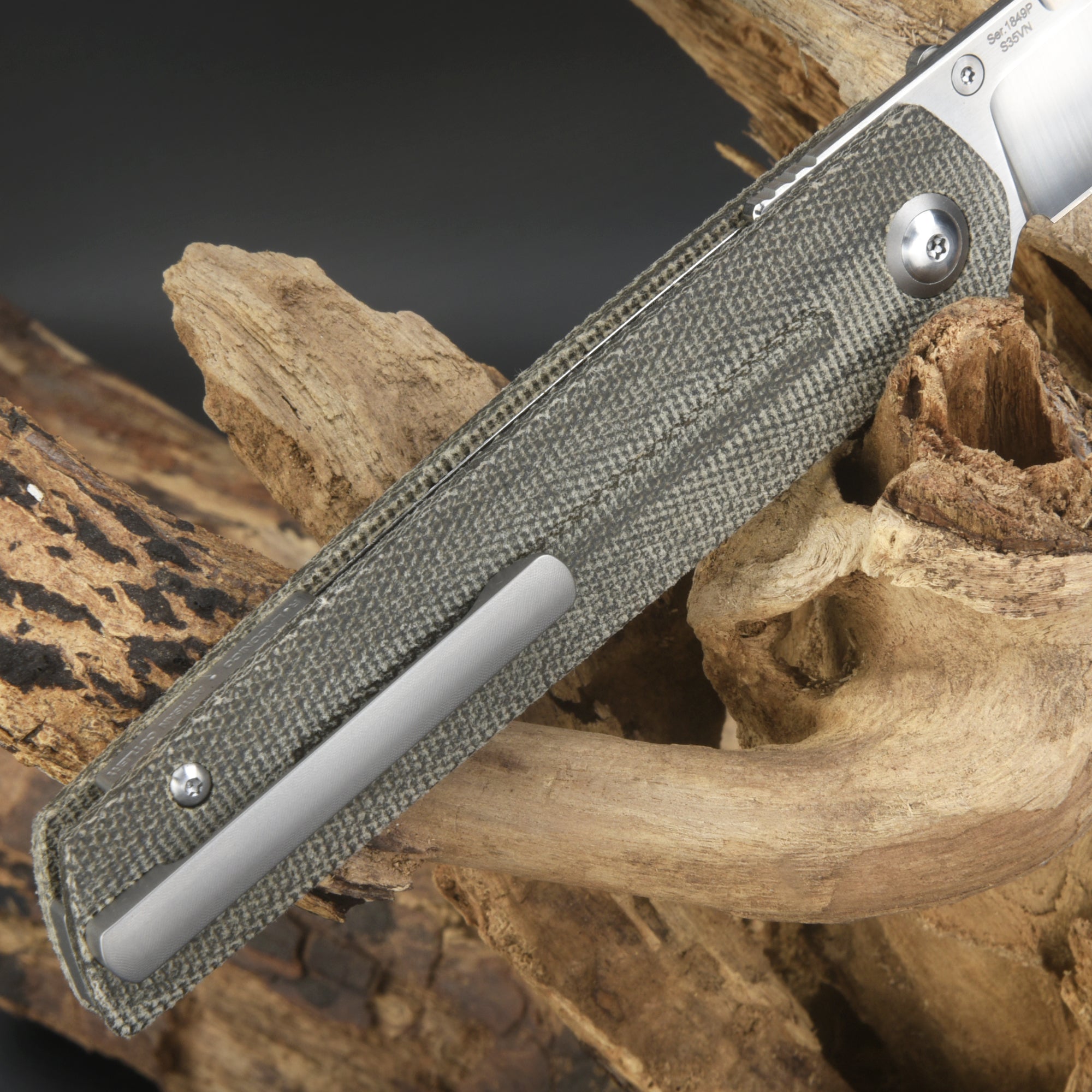 Artisan Cutlery Sirius 1849P blade detail