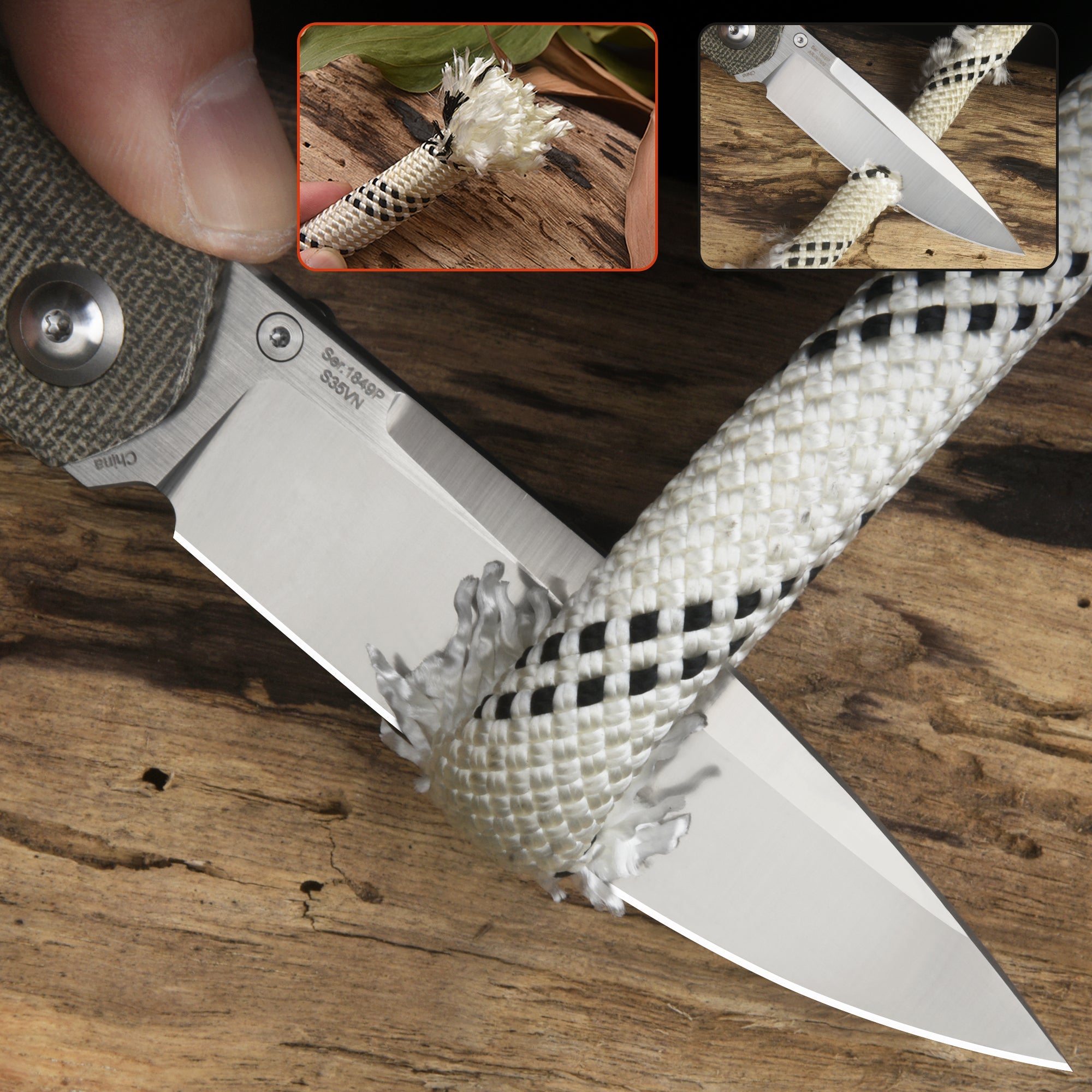 Artisan Cutlery Sirius 1849P knife detail
