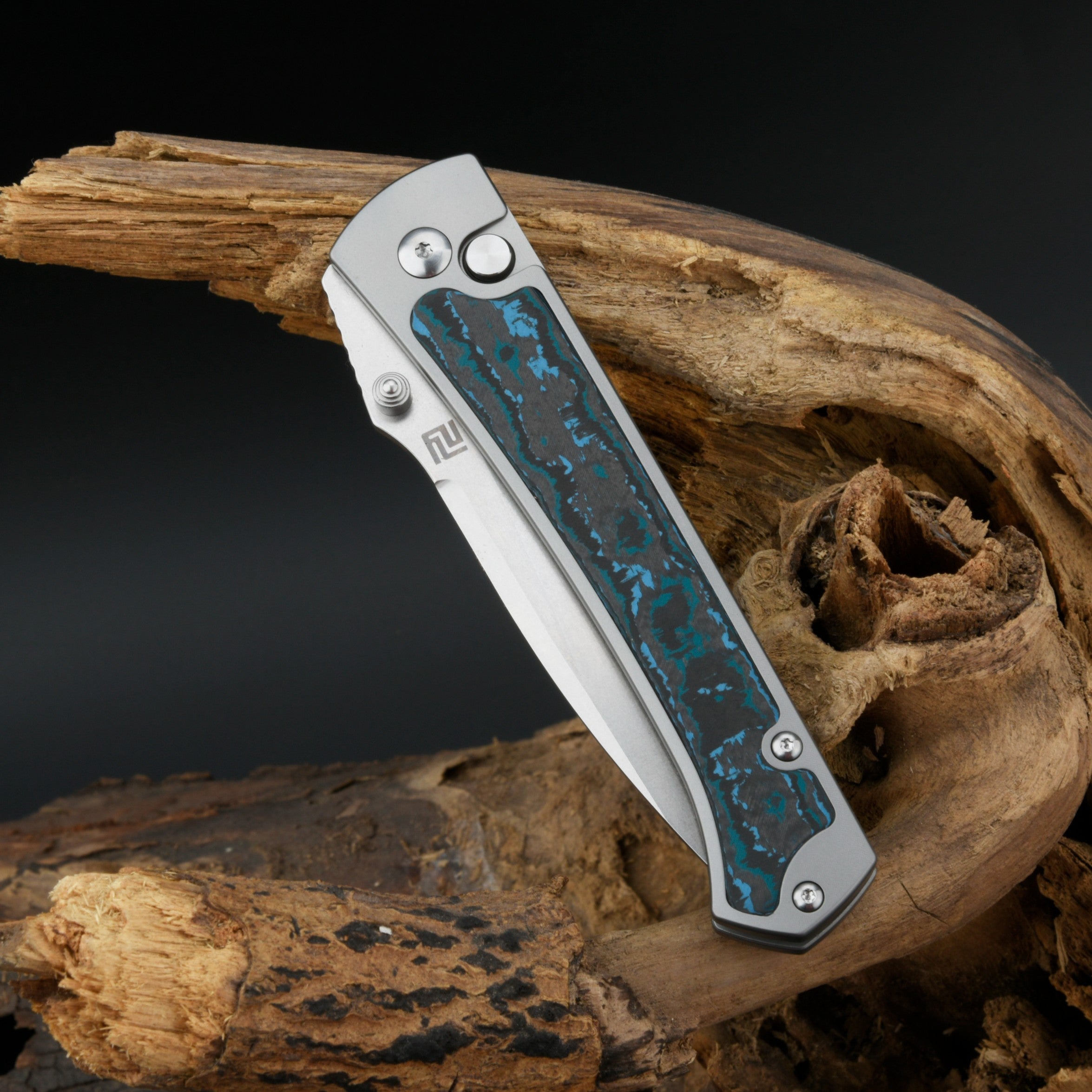Artisan Cutlery Andromeda 1856G blade detail