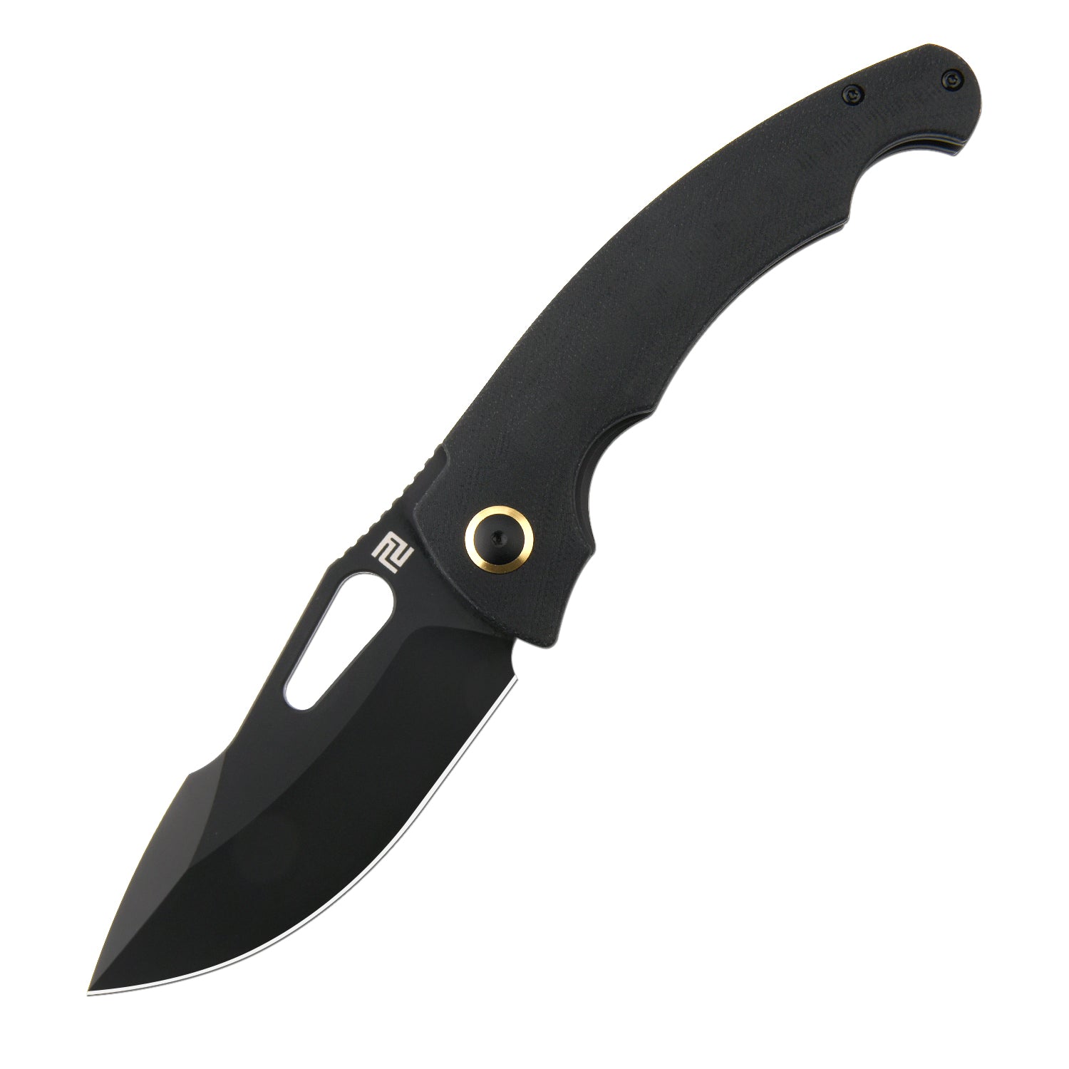Artisan Cutlery Xcellerator 1860P folding knife with AR-RPM9 black PVD blade