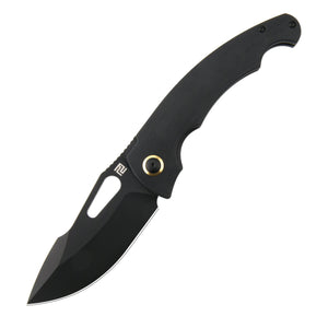 Artisan Cutlery Xcellerator 1860P folding knife with AR-RPM9 black PVD blade