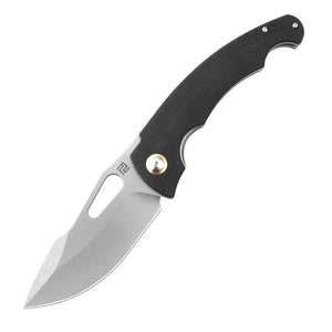 Artisan Cutlery Xcellerator 1860P folding knife with AR-RPM9 stone wash blade