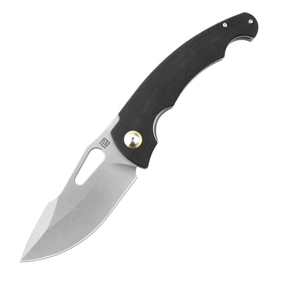 Artisan Cutlery Xcellerator 1860P folding knife with AR-RPM9 stone wash blade