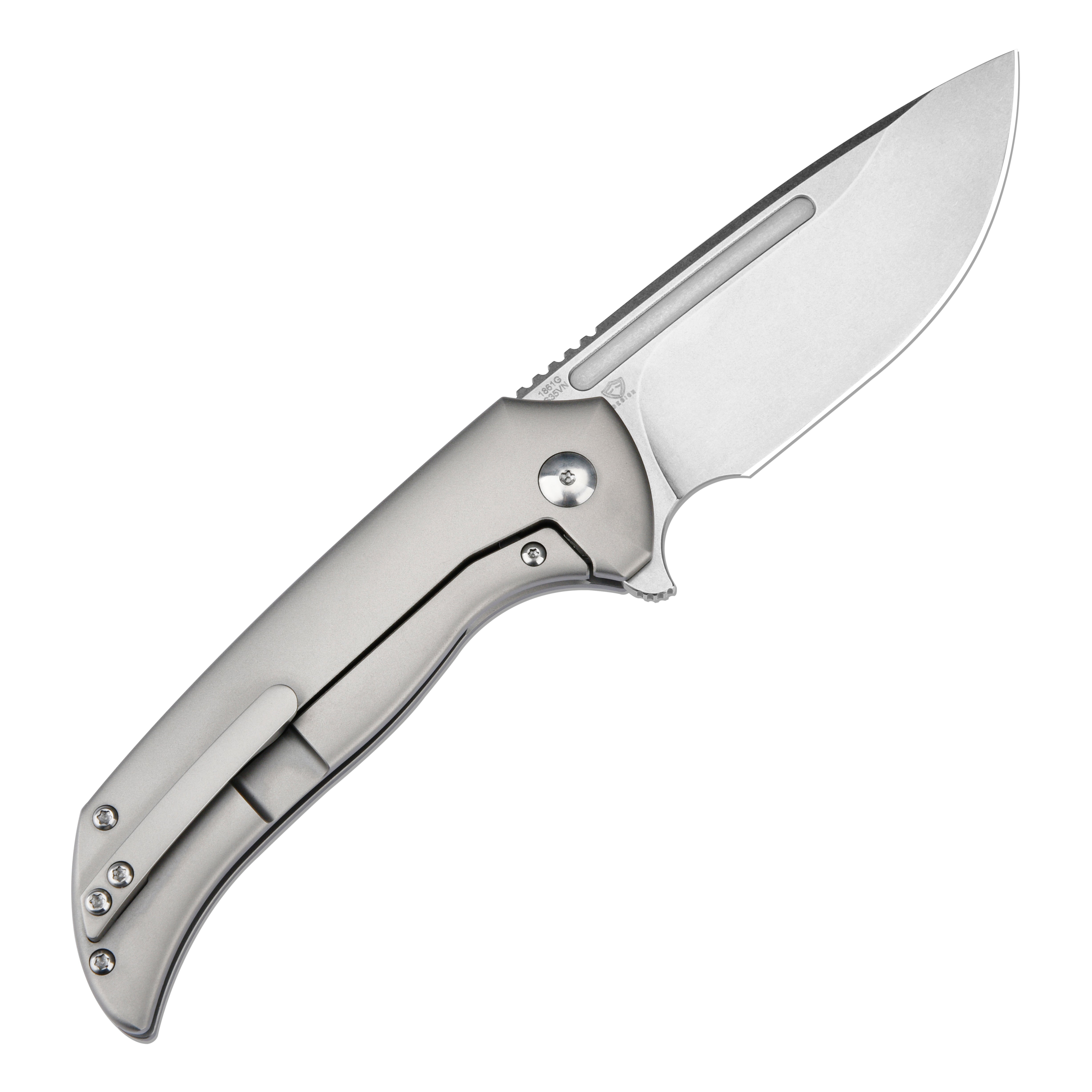 Artisan Cutlery Trux ATZ-1861G folding knife detail view