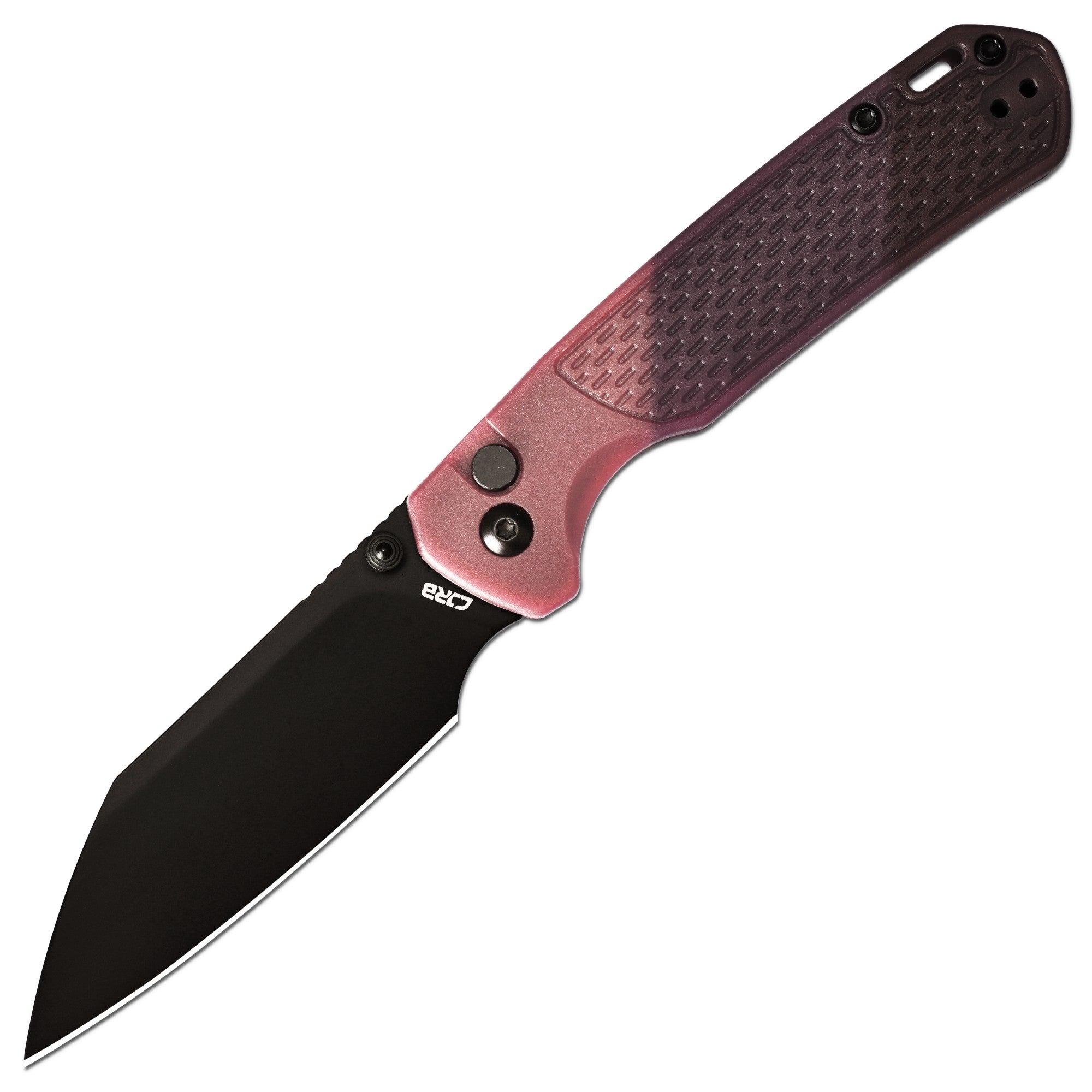 CJRB Pyrite Light J1945-BRD folding knife with 3.34-inch AR-RPM9 black PVD blade