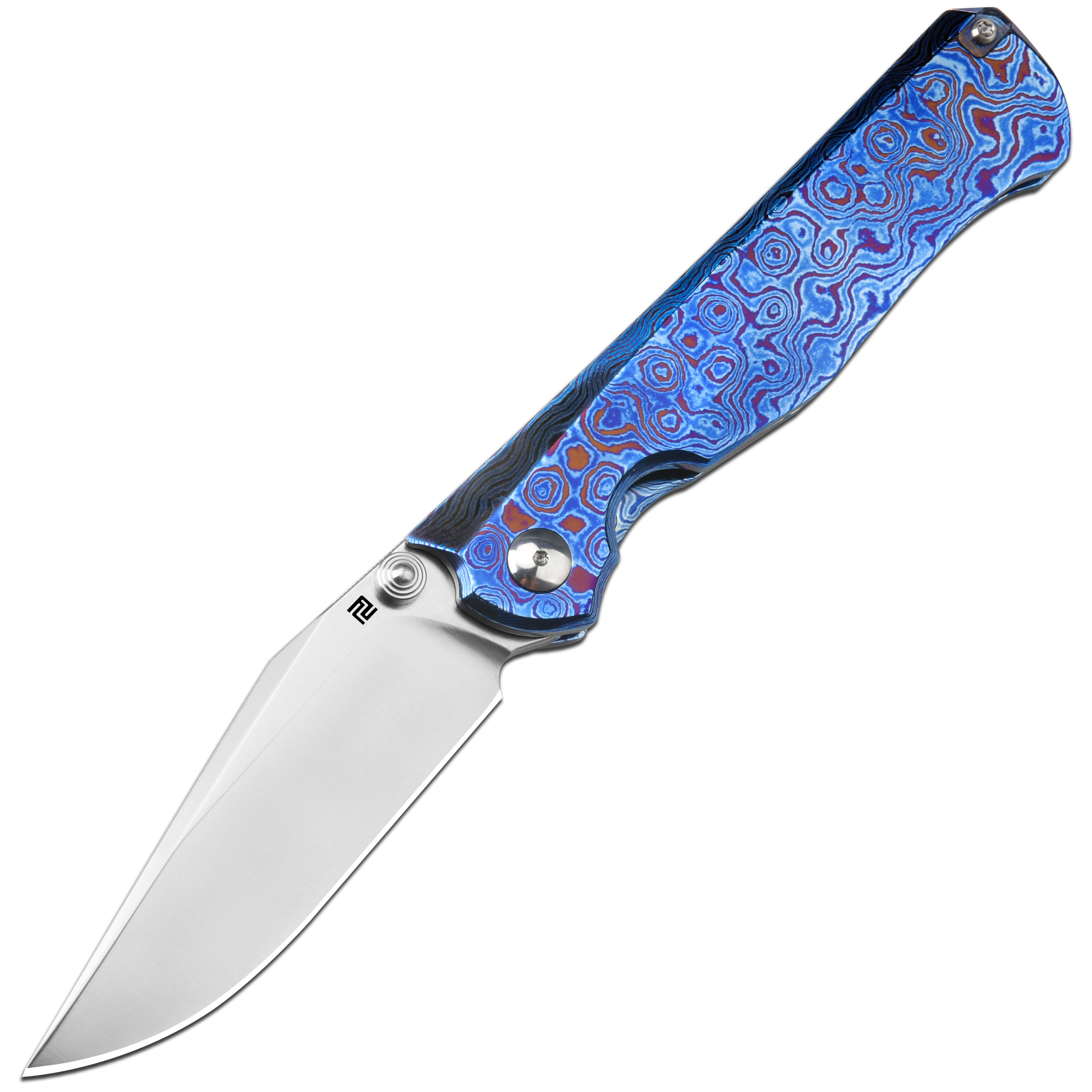 Artisan Cutlery Crusoe ATZ-1869G folding knife with S90V steel blade