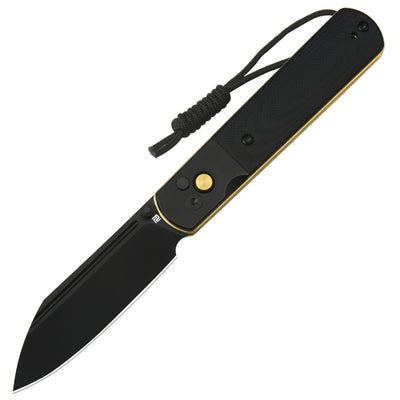 Artisan Cutlery Holm 1875P folding knife with AR-RPM9 black PVD blade