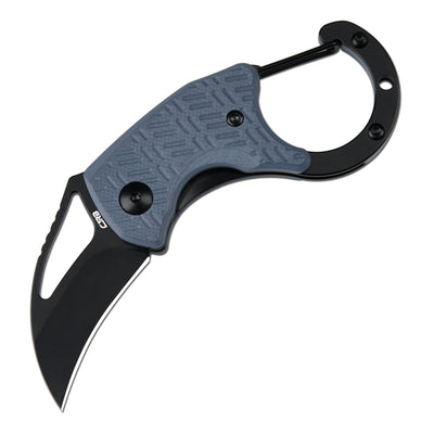 CJRB Anansi J1964-BBU folding knife with AR-RPM9 black PVD blade