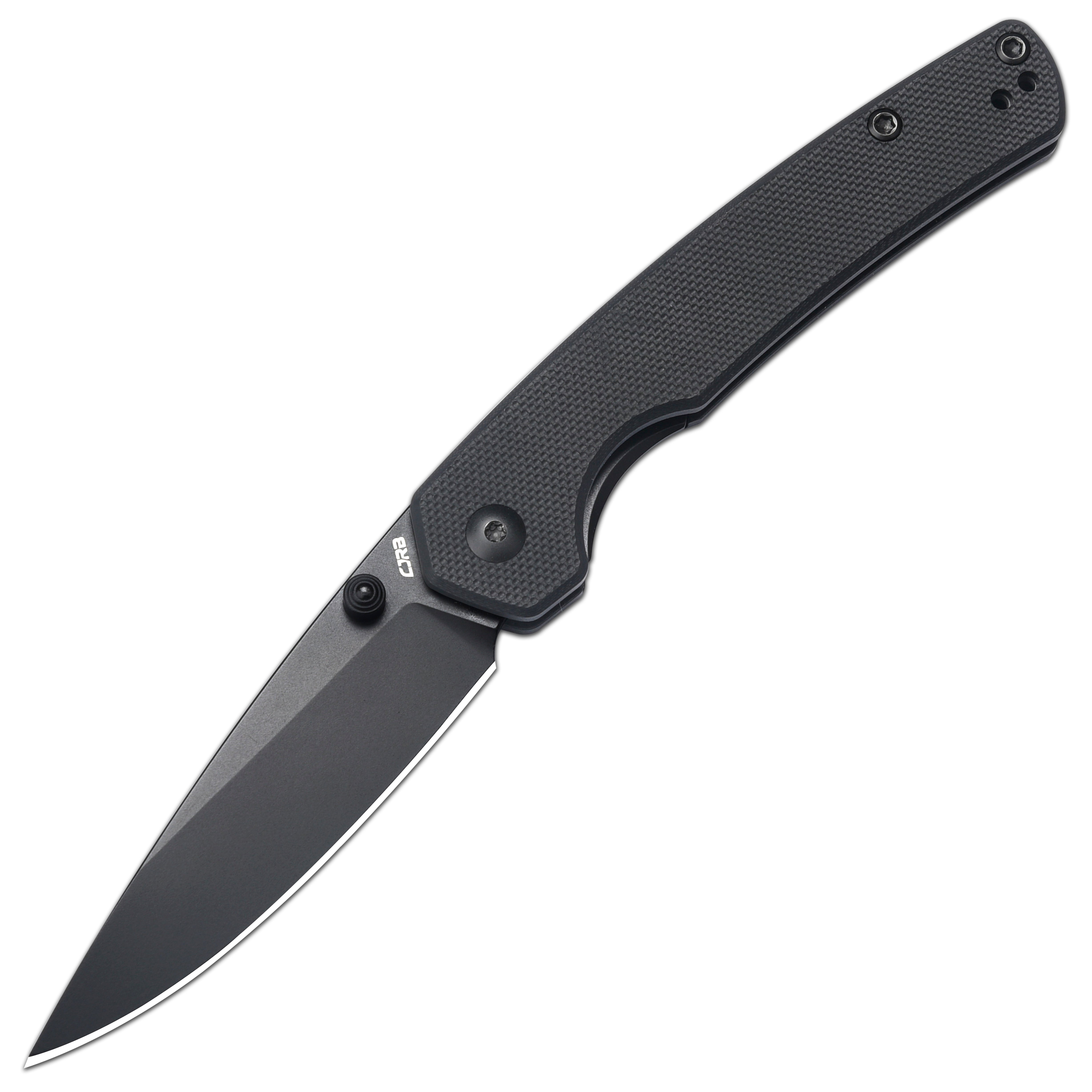 CJRB Kain J1956-BBK folding knife with black PVD AR-RPM9 blade