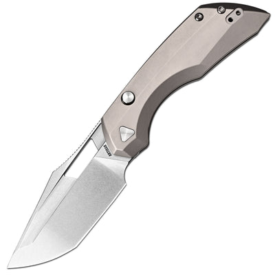 Artisan Cutlery Mousebird 1889G-GY folding knife with S35VN steel blade