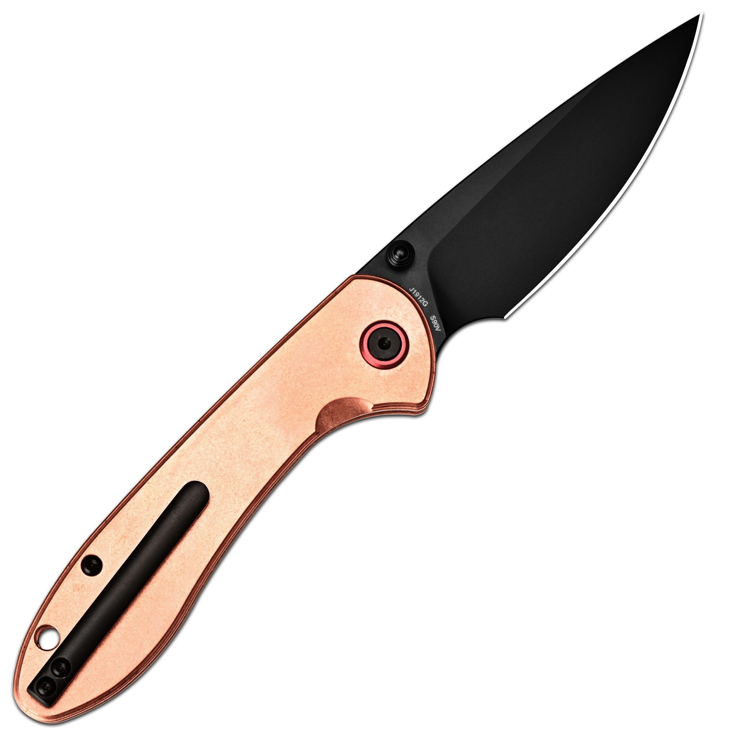 Building the Feldspar: Vintage folding knife with copper handle