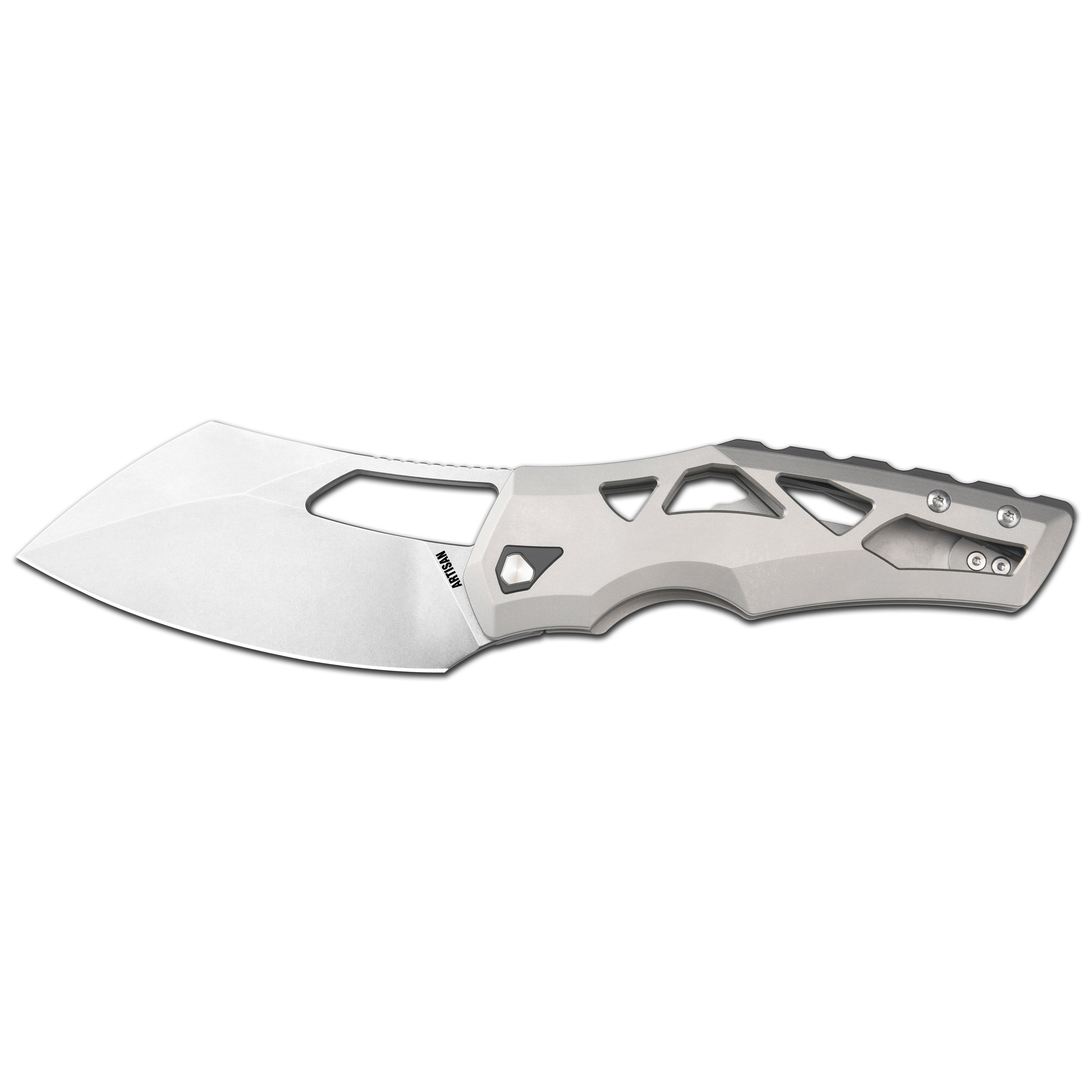 Artisan Cutlery Tortoise 1884G folding knife side view