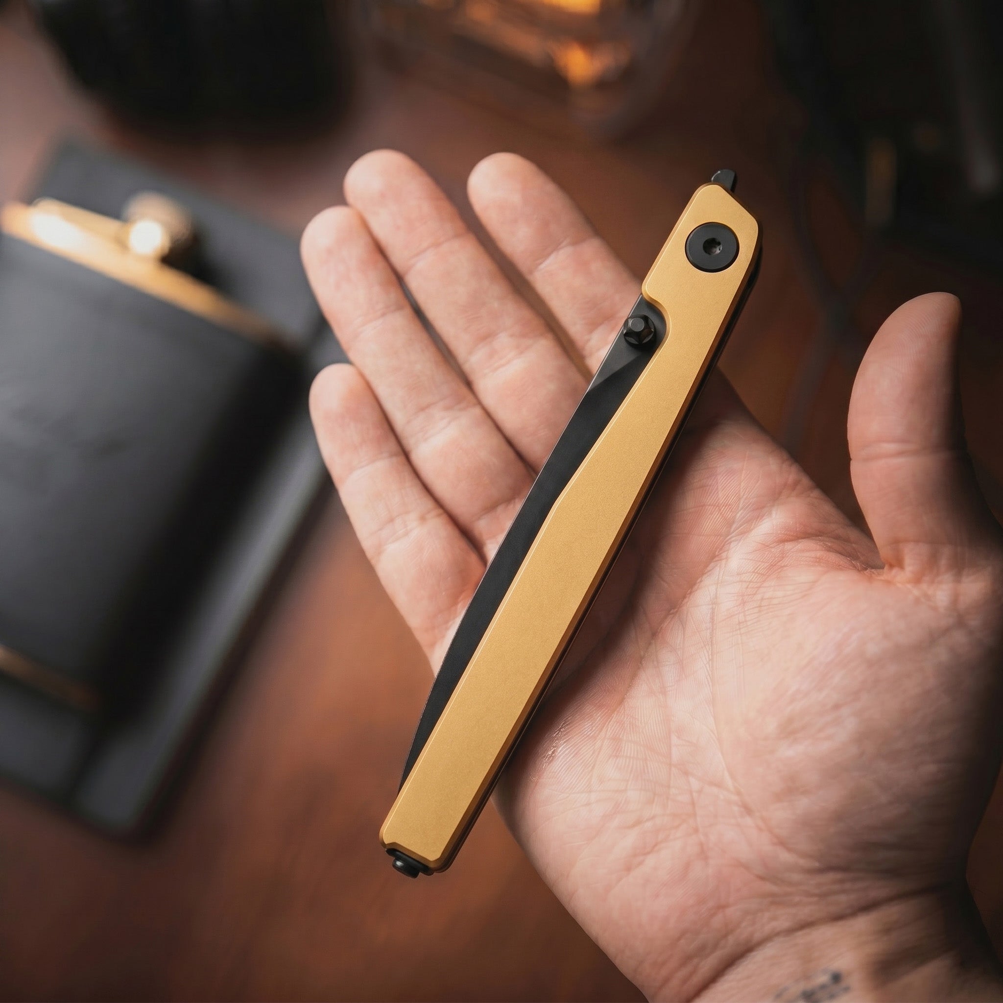 CJRB Lanky J1965G-GL handle detail