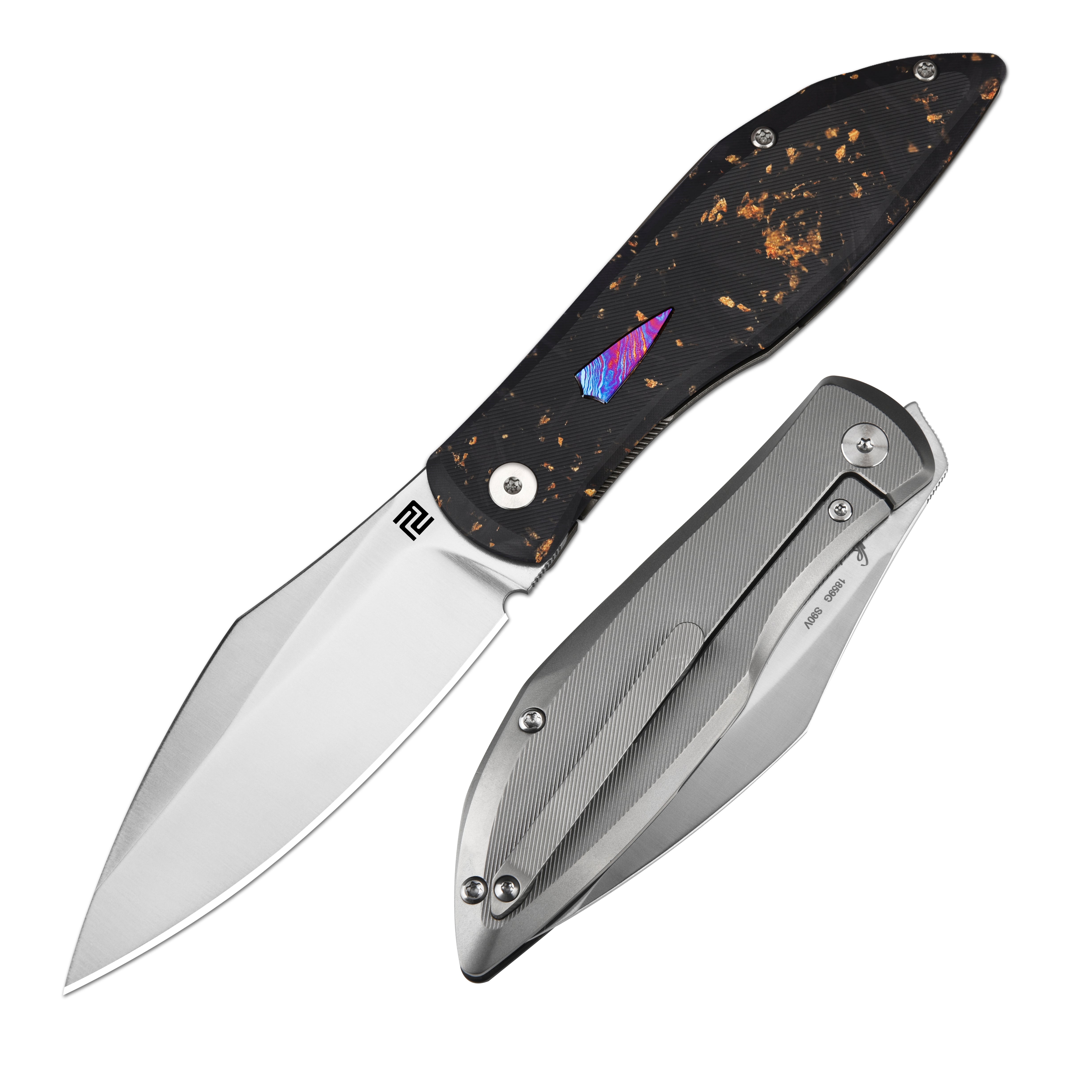 Artisan Cutlery Weyden 1859G folding knife side view