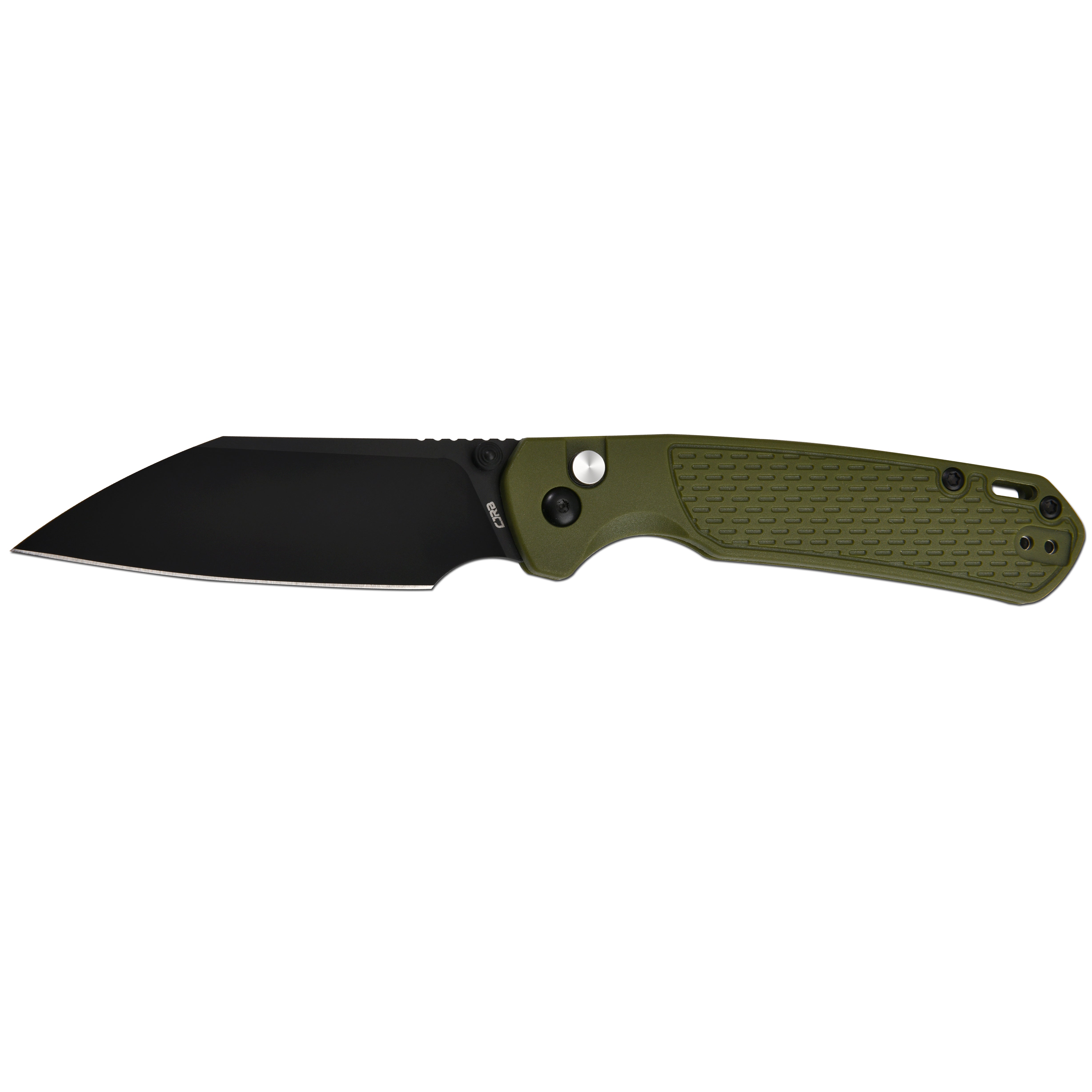 CJRB Pyrite-Light J1945-BGN folding knife detail view