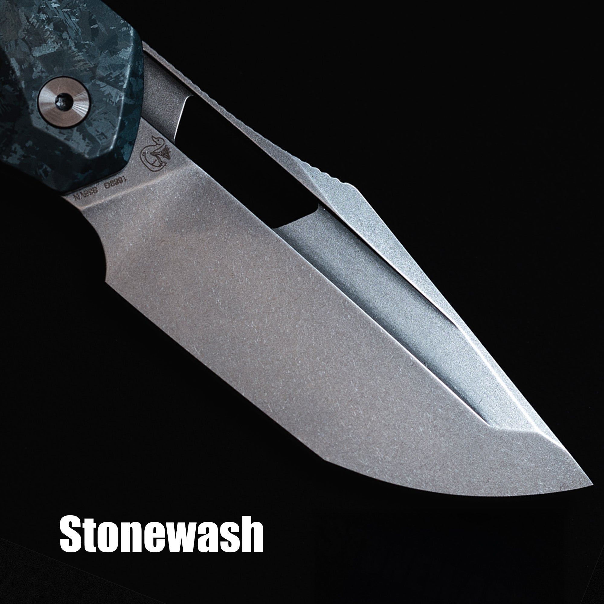 Artisan Cutlery Mousebird 1889G-CBU knife detail