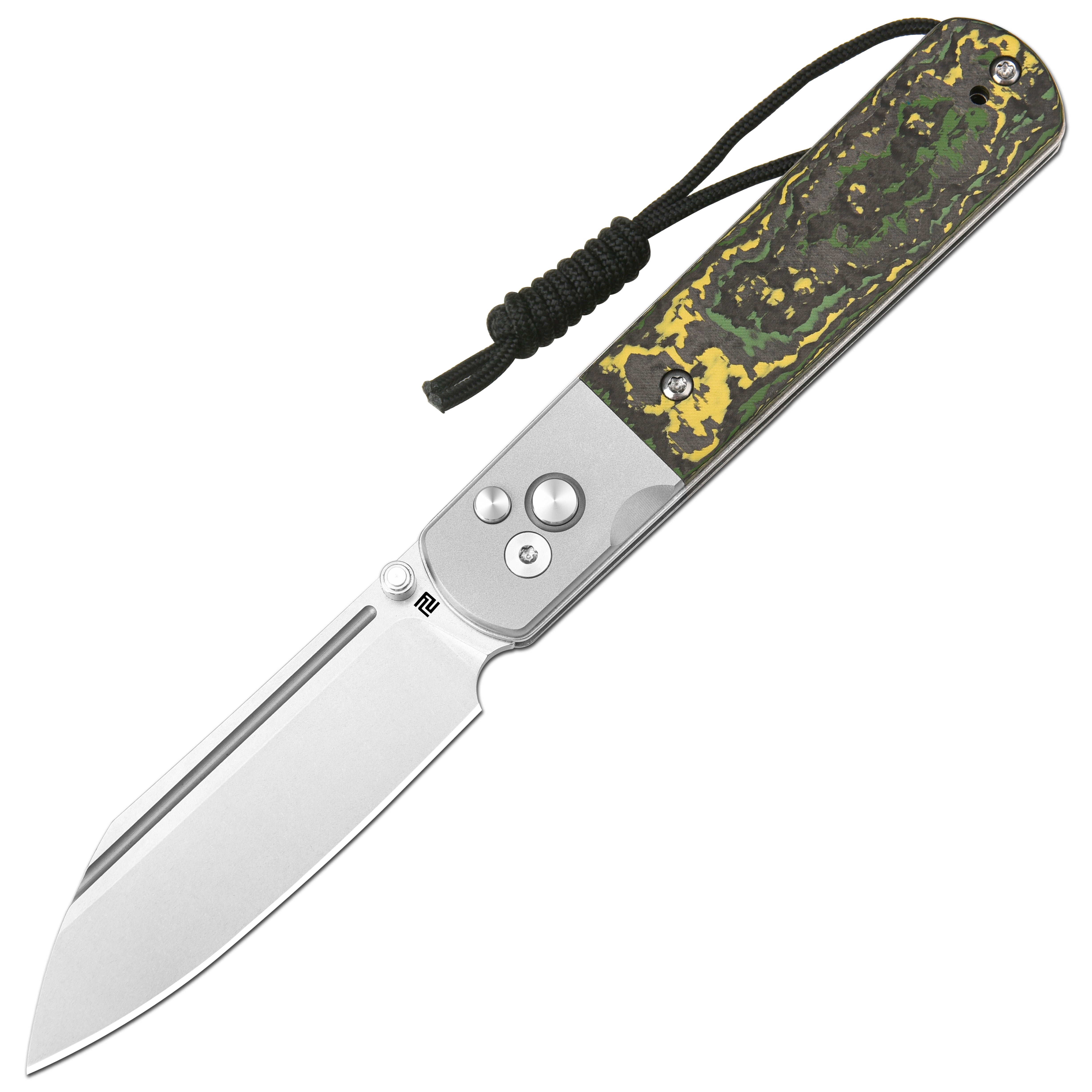 Artisan Cutlery Holm 1875G folding knife with S90V blade