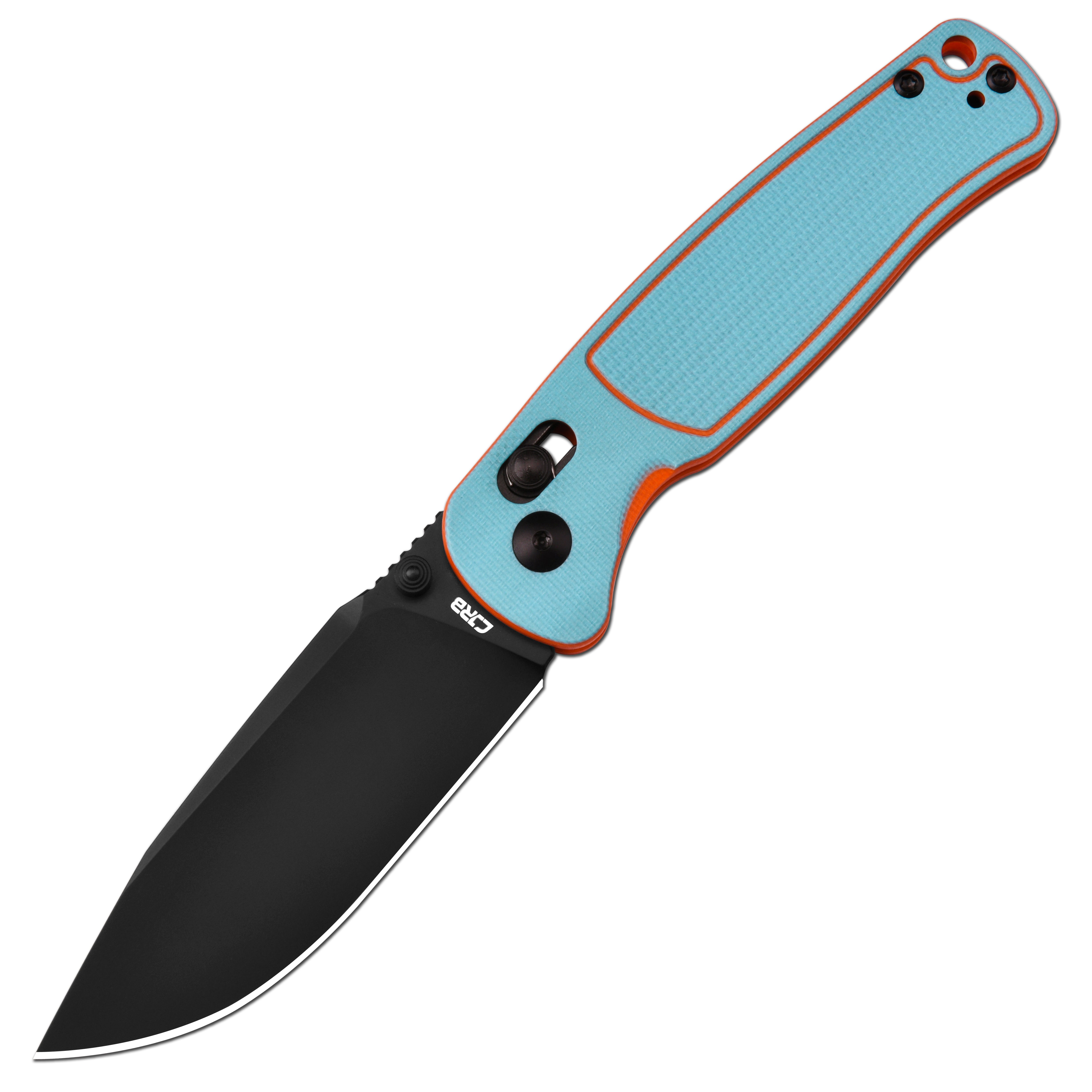 CJRB Shale J1943-BBO folding knife with AR-RPM9 black PVD blade