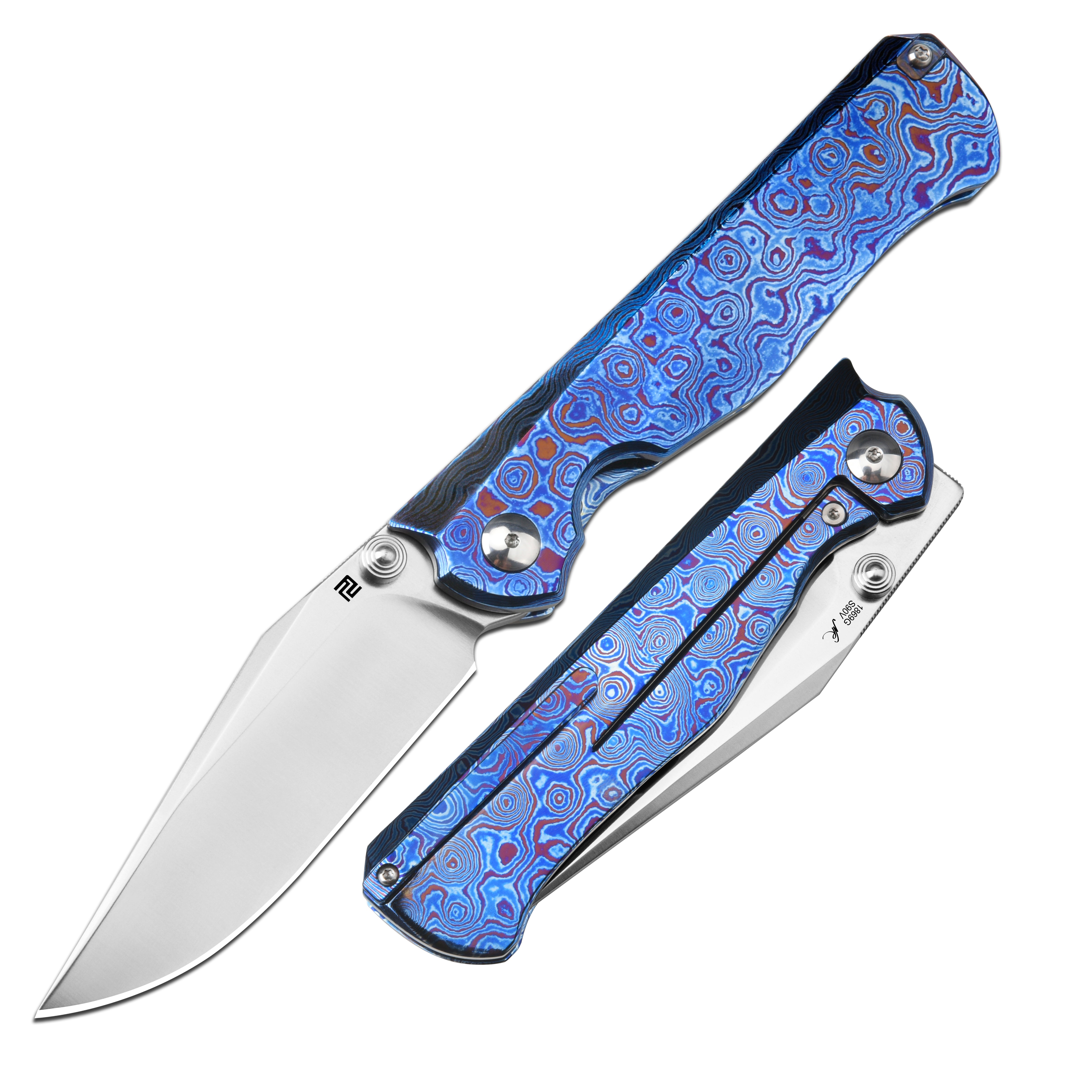 Artisan Cutlery Crusoe ATZ-1869G folding knife product image