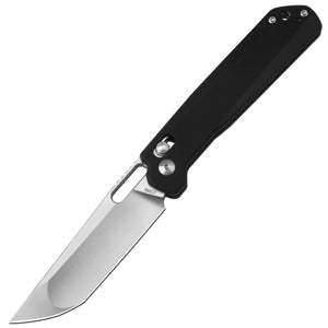 CJRB Bellona J1947-BK folding knife with AR-RPM9 sand polish blade