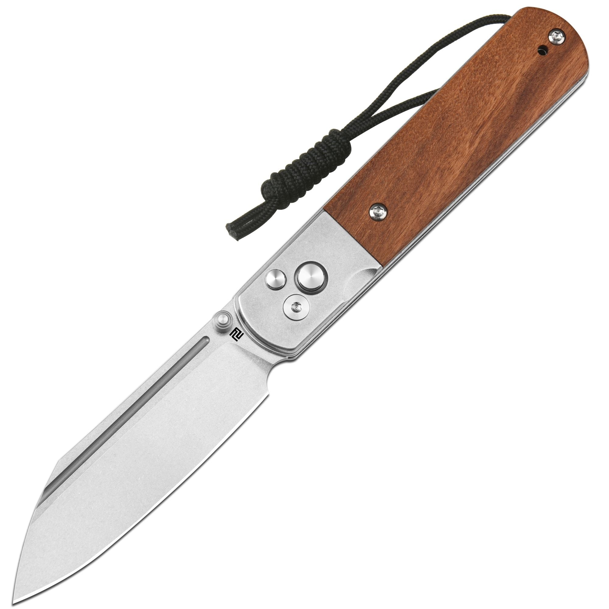 Artisan Cutlery Holm 1875P folding knife with AR-RPM9 stone wash blade