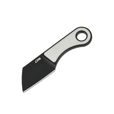 CJRB Chip J1939-BWH fixed blade knife with AR-RPM9 black PVD blade