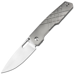 Building the Gambit: Blasted folding knife with steel blade