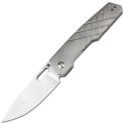 Building the Gambit: Blasted folding knife with steel blade