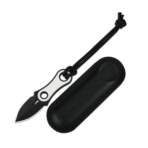 CJRB Knap J1940-BWH fixed blade knife with AR-RPM9 black PVD blade