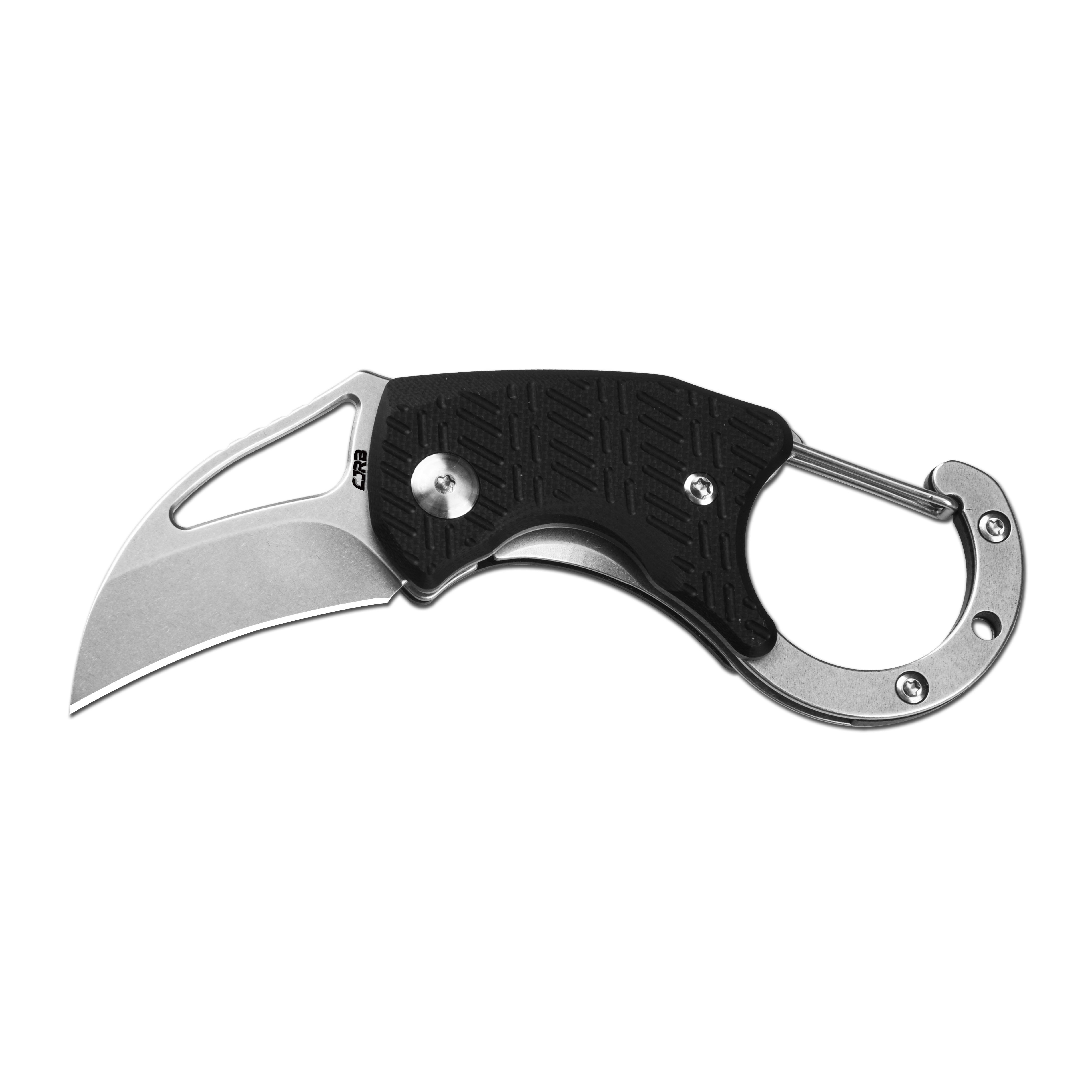 CJRB Anansi J1964-BK folding knife side view