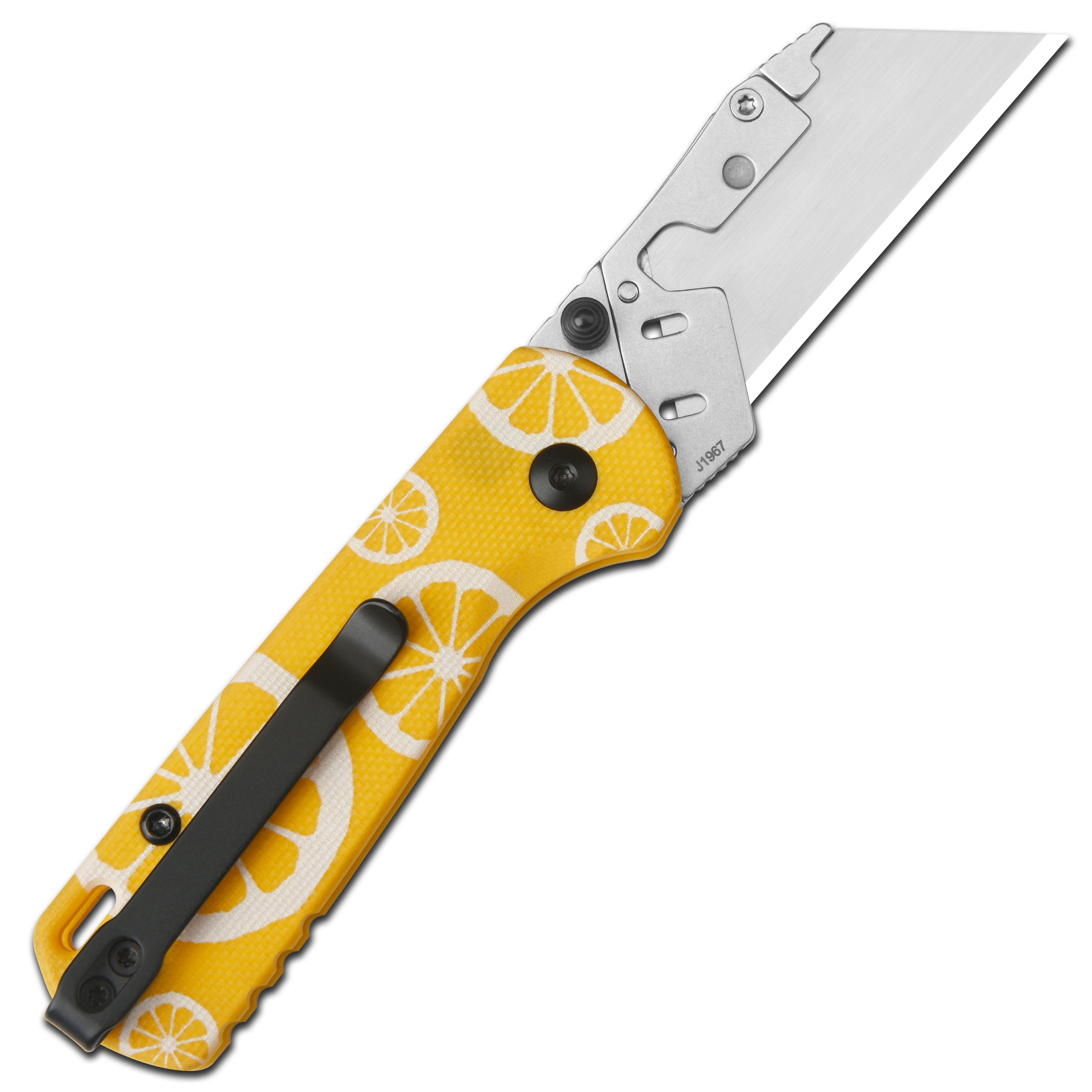 CJRB Boxer J1967 folding knife detail view