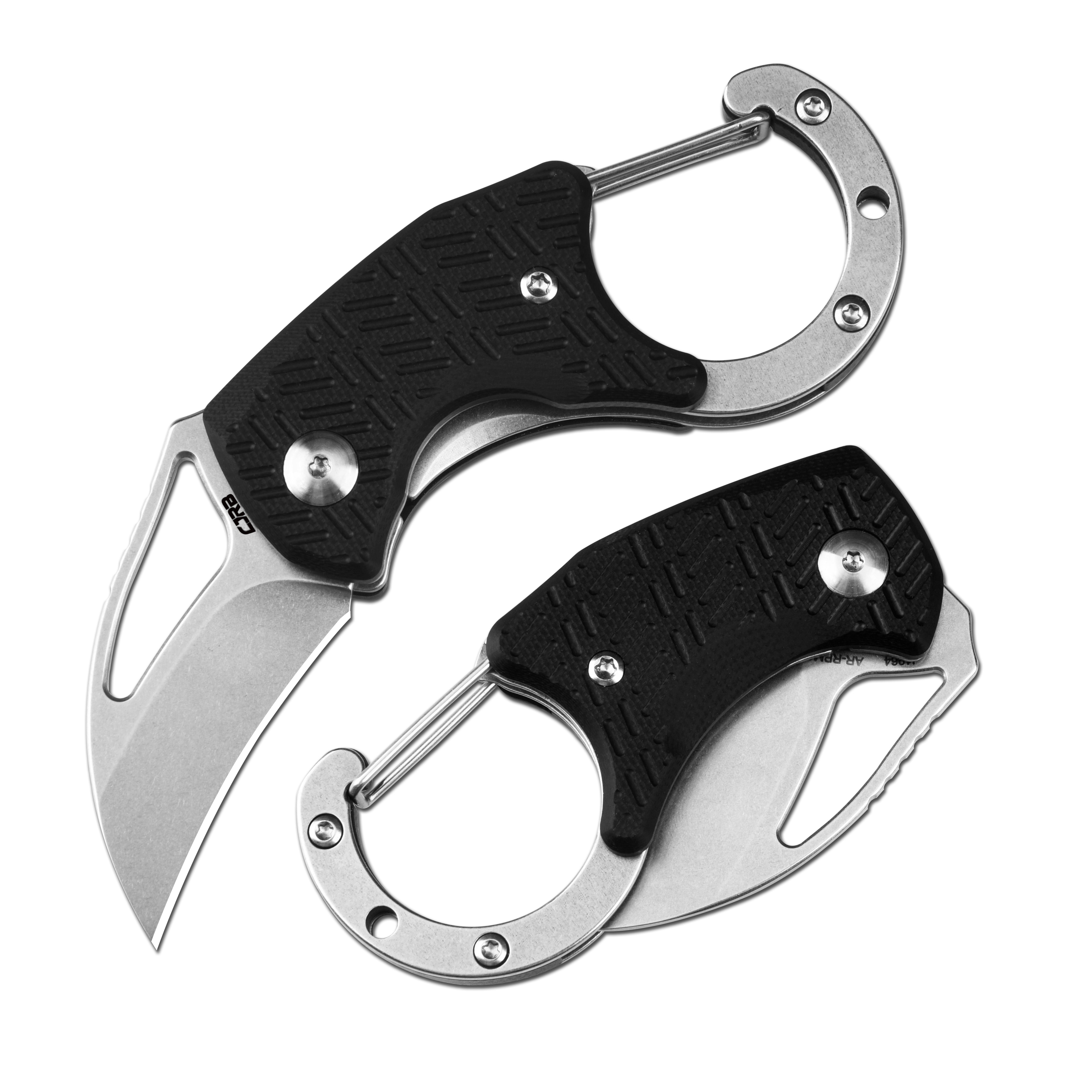 CJRB Anansi J1964-BK folding knife with black G10 handle