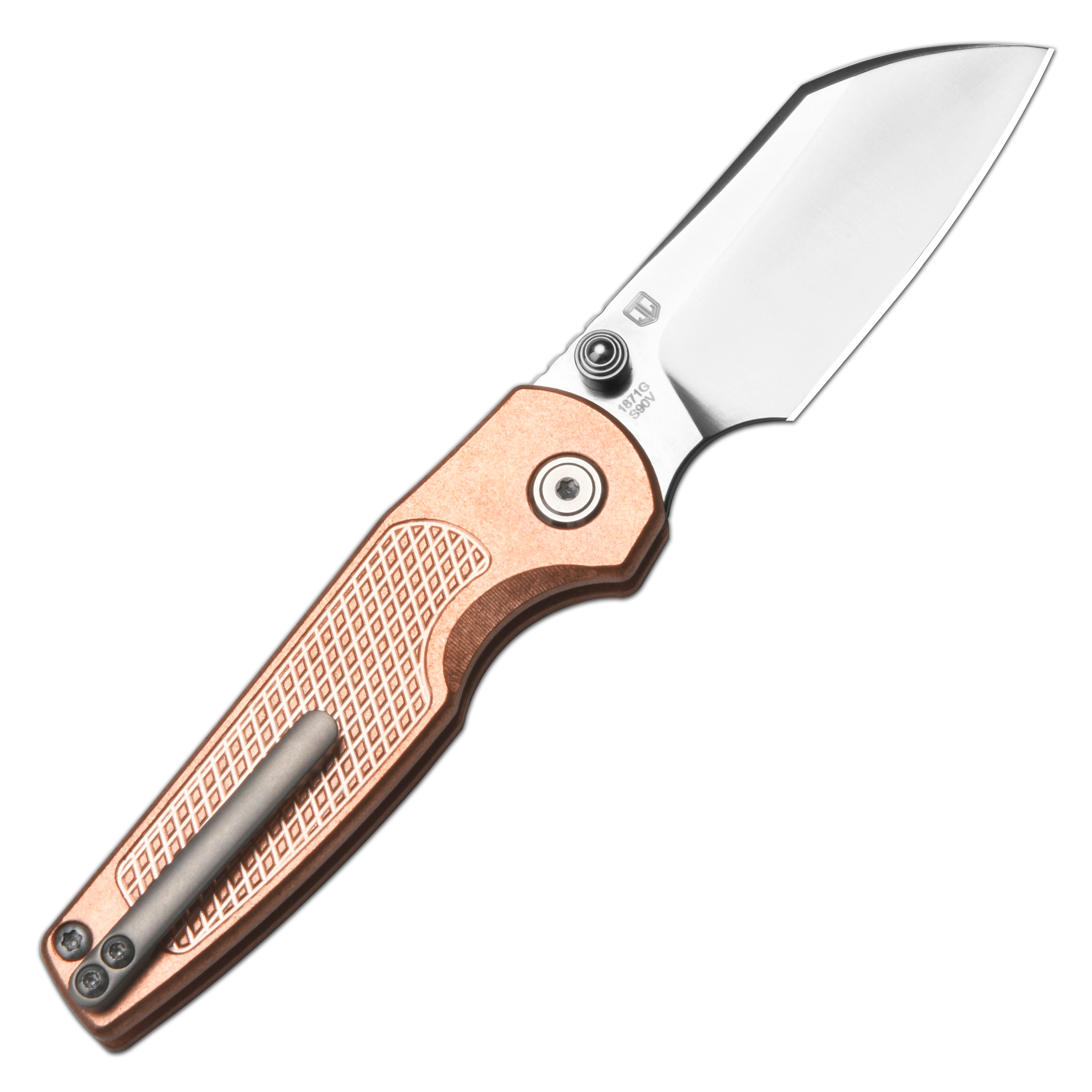 Artisan Cutlery Cleo 1871G handle detail