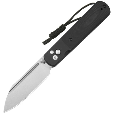 Artisan Cutlery Holm 1875P folding knife with AR-RPM9 black PVD blade