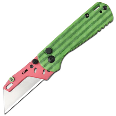 CJRB Boxer J1967 folding knife with replaceable utility blade