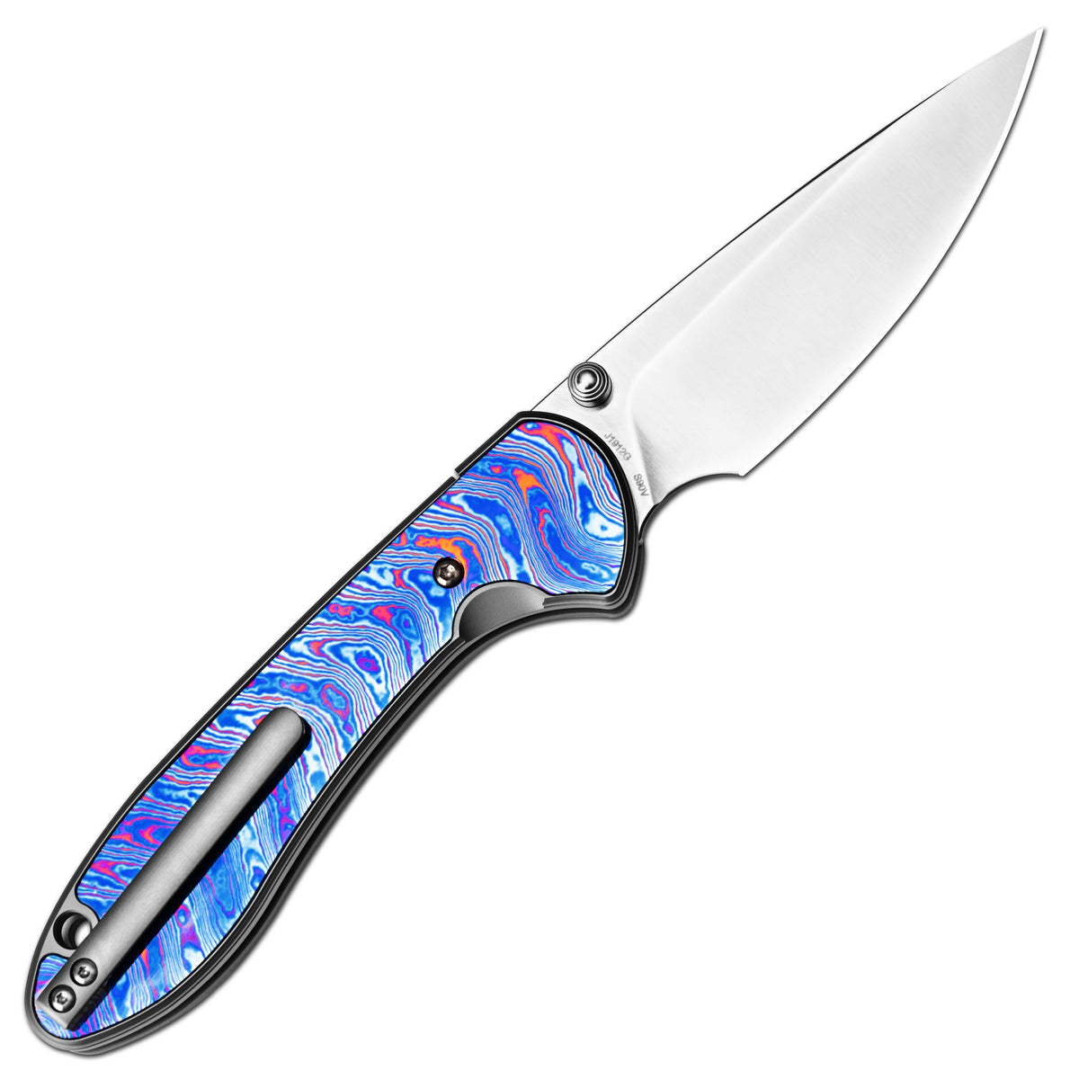 Building the Feldspar: Titanium Damascus Top-Framelock