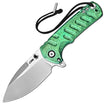 CJRB Tundra J1966G-CGN folding knife with 3.78-inch CPM-S35VN stone wash blade
