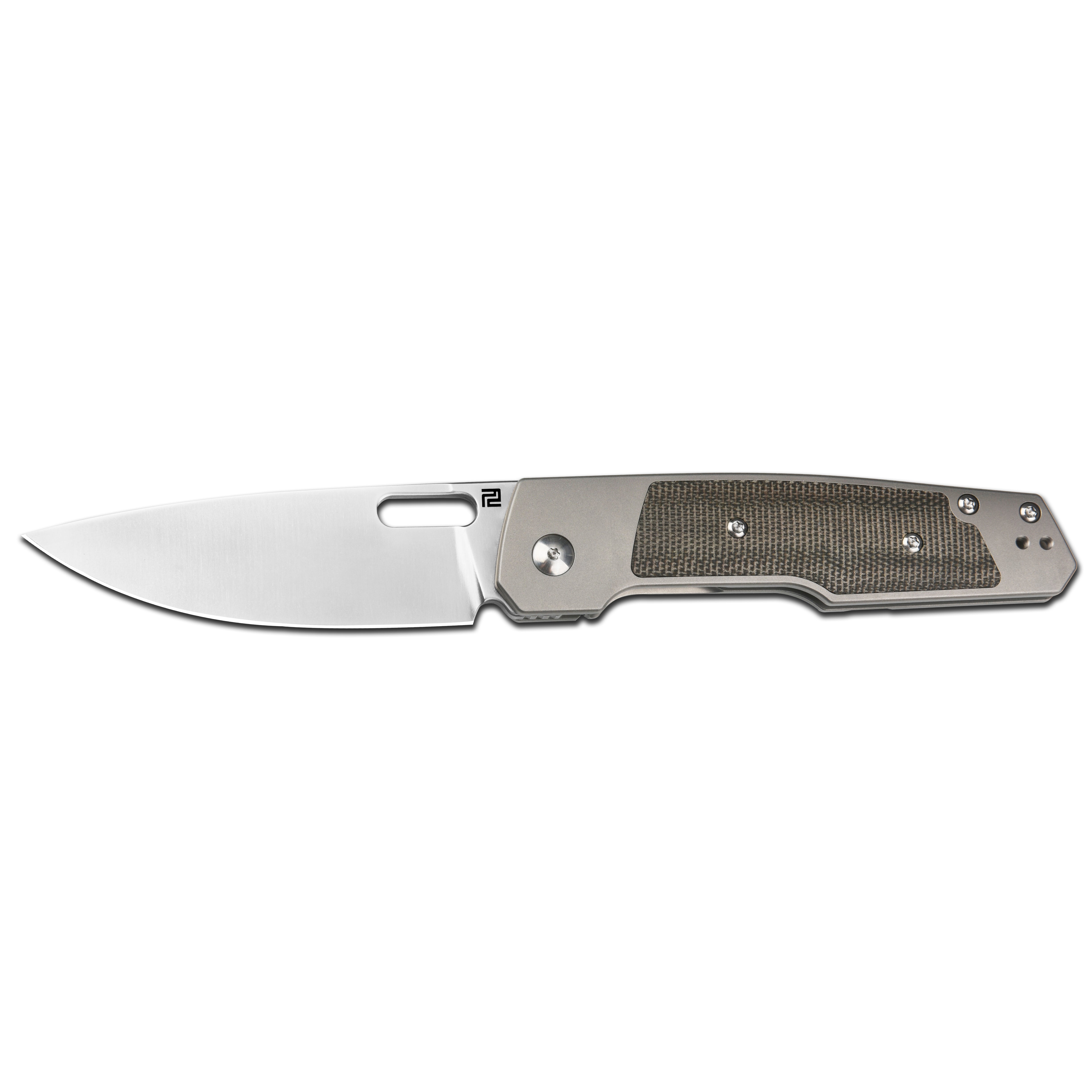 Building the Gambit: Rugged folding knife side view