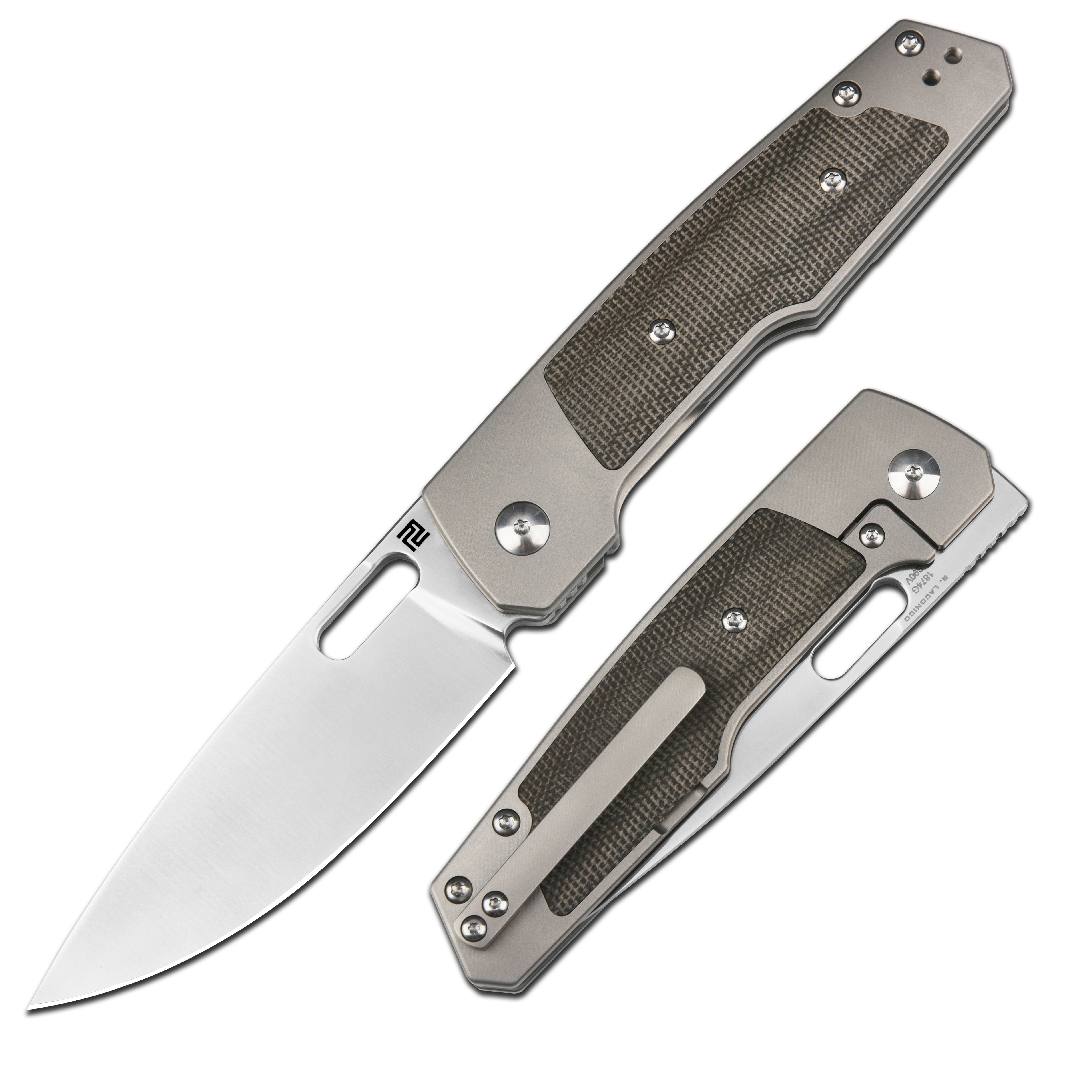 Building the Gambit: Rugged folding knife with handle