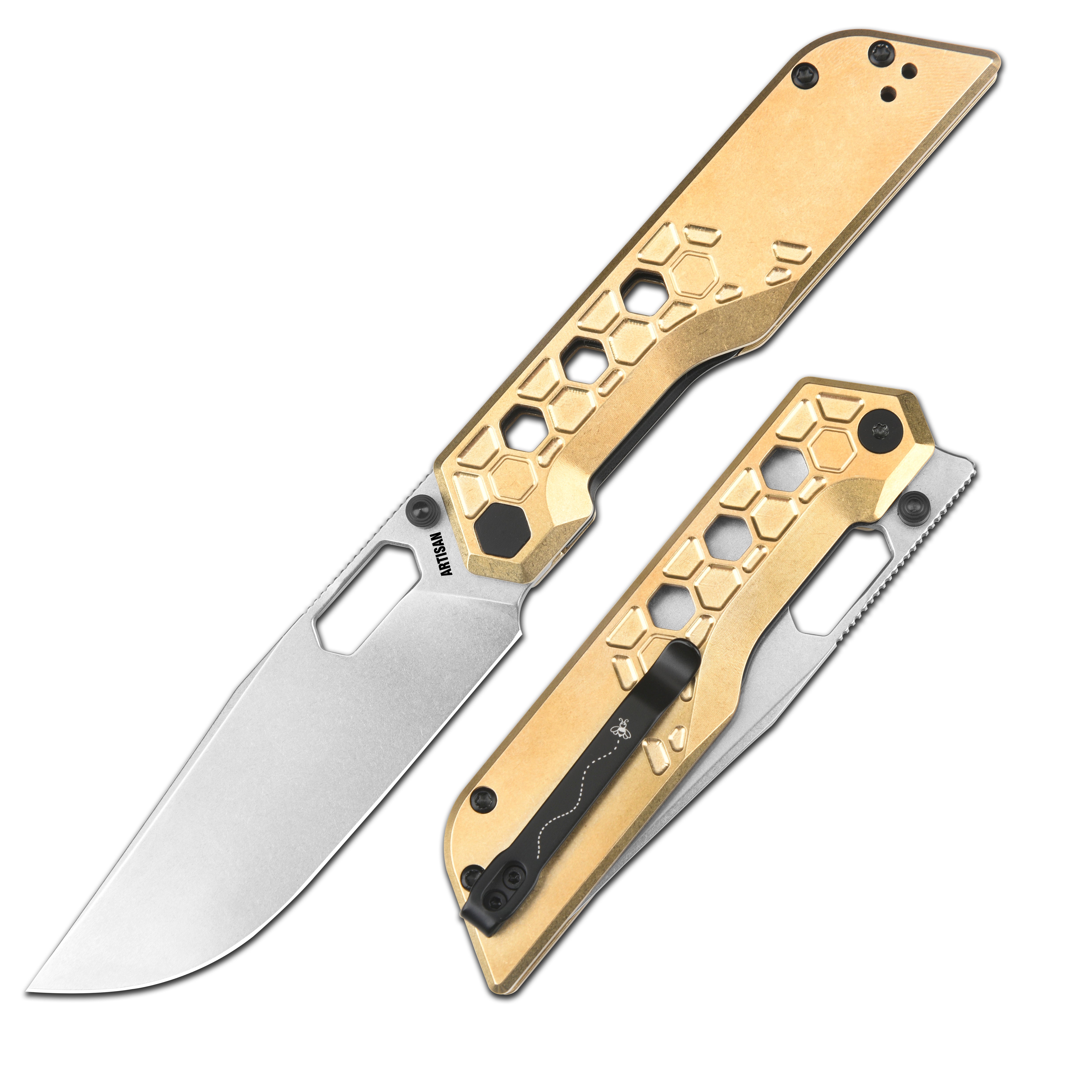 Artisan Cutlery Beest 1878P knife detail