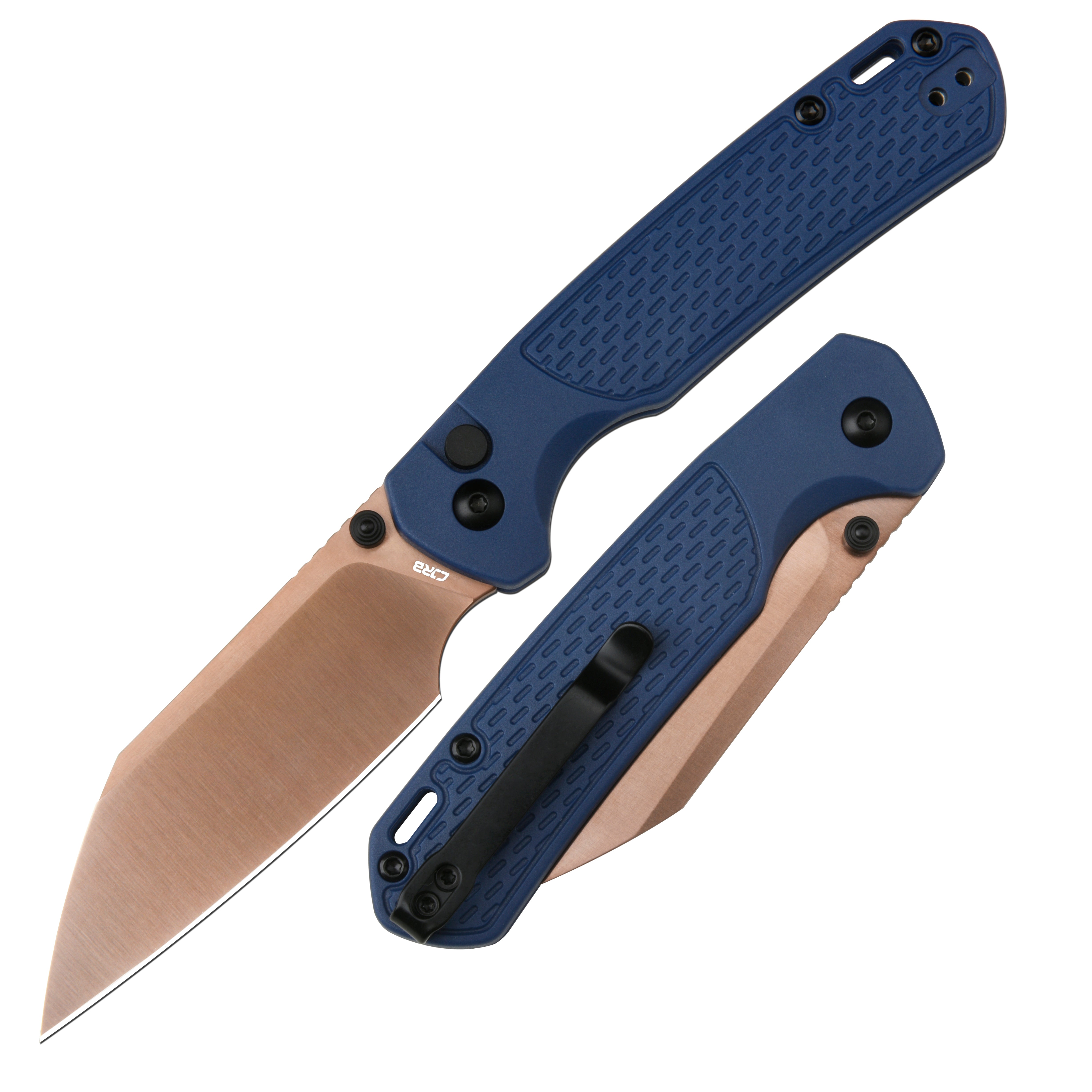 CJRB Pyrite Light J1945 folding knife with FRN handle
