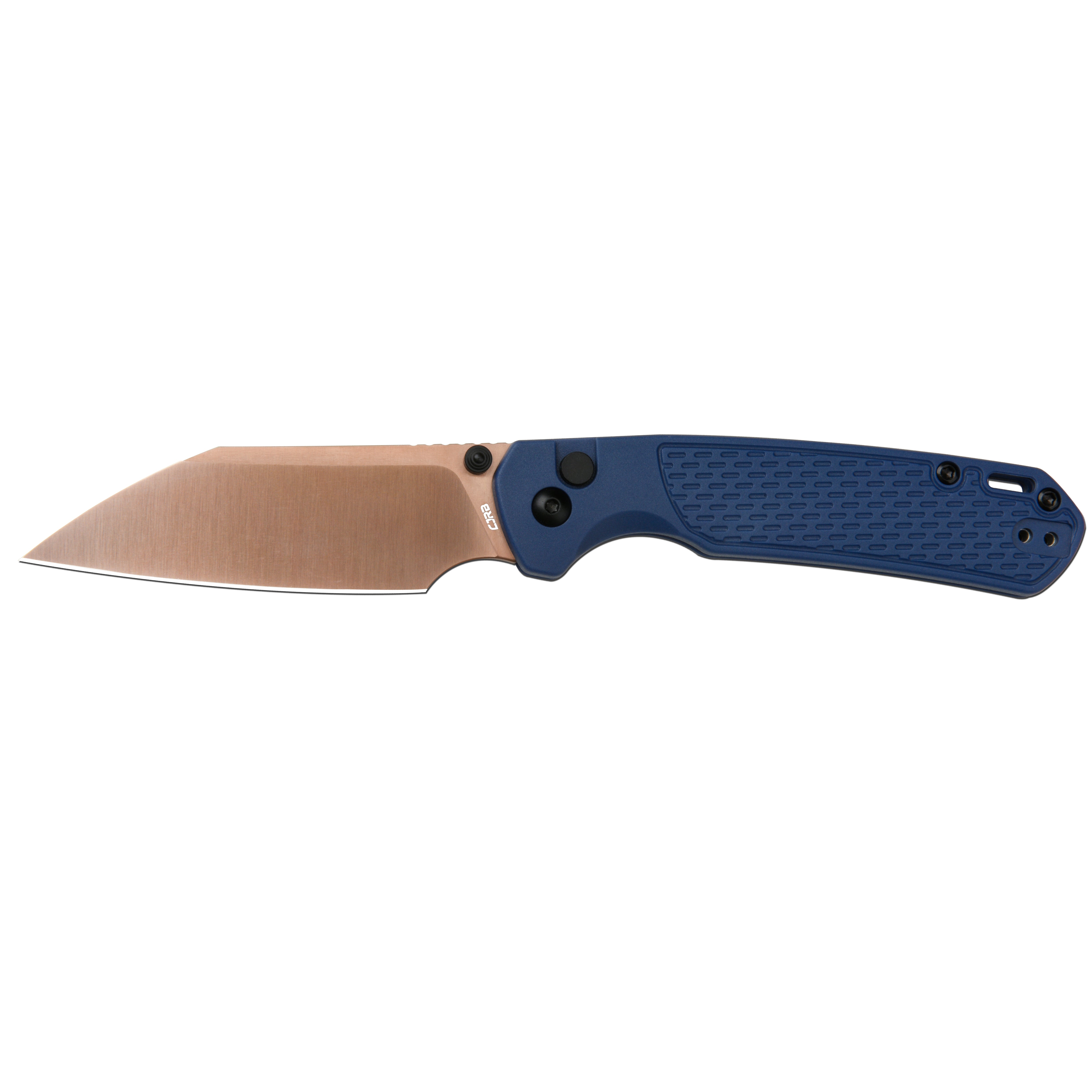 CJRB Pyrite Light J1945 folding knife side view