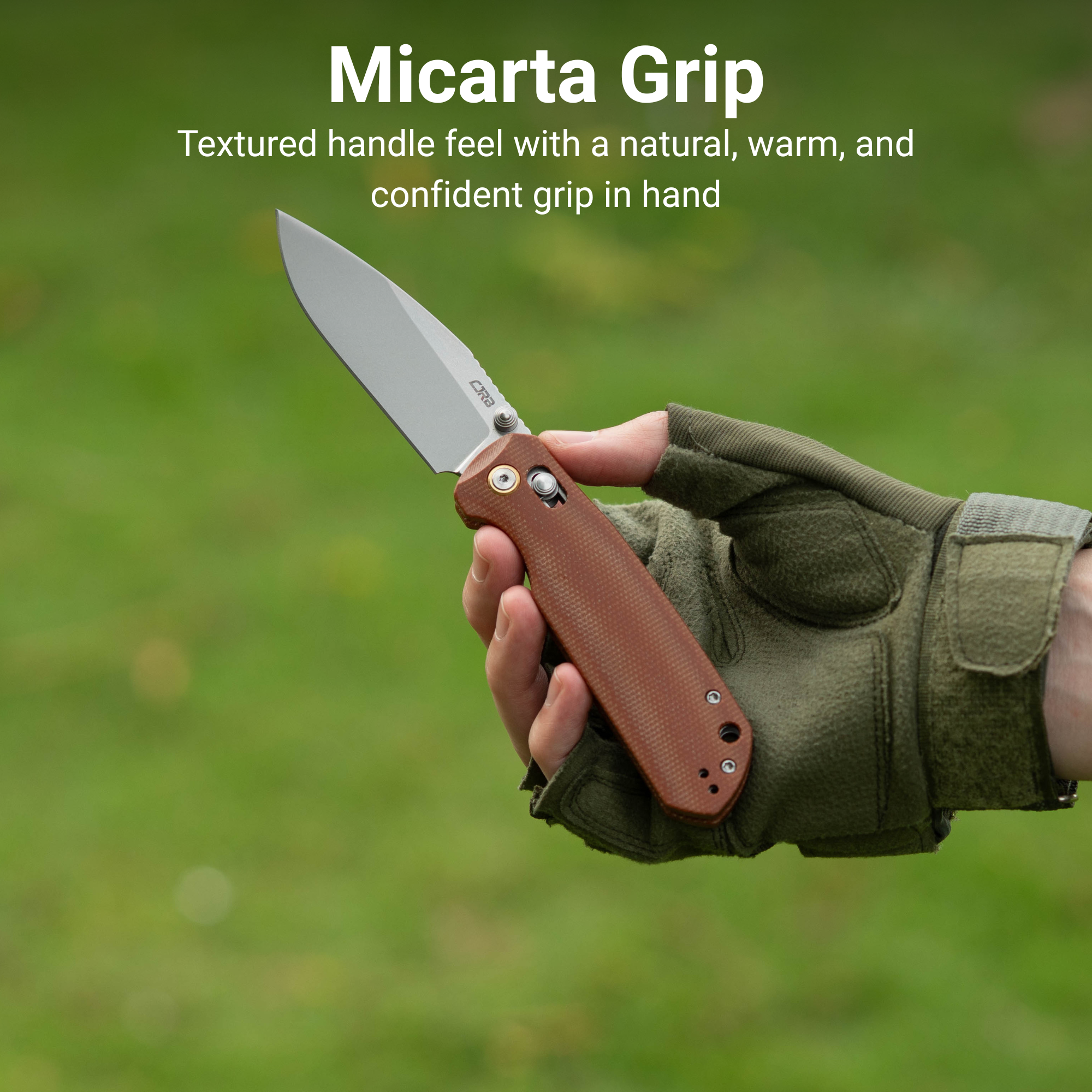 CJRB Mega Maximal J1954L-BN knife detail