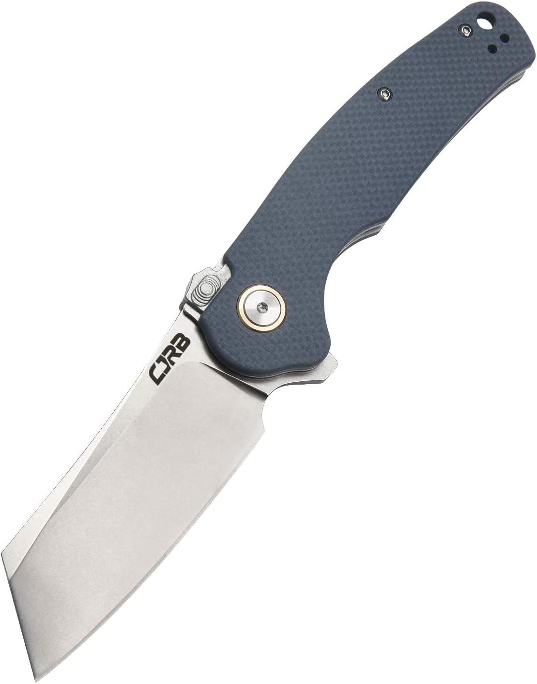 CJRB Crag Recoil Lock J1904R AR-RPM9 Blade G10 Handle Folding Knives - Gray (J1904R-GYF)